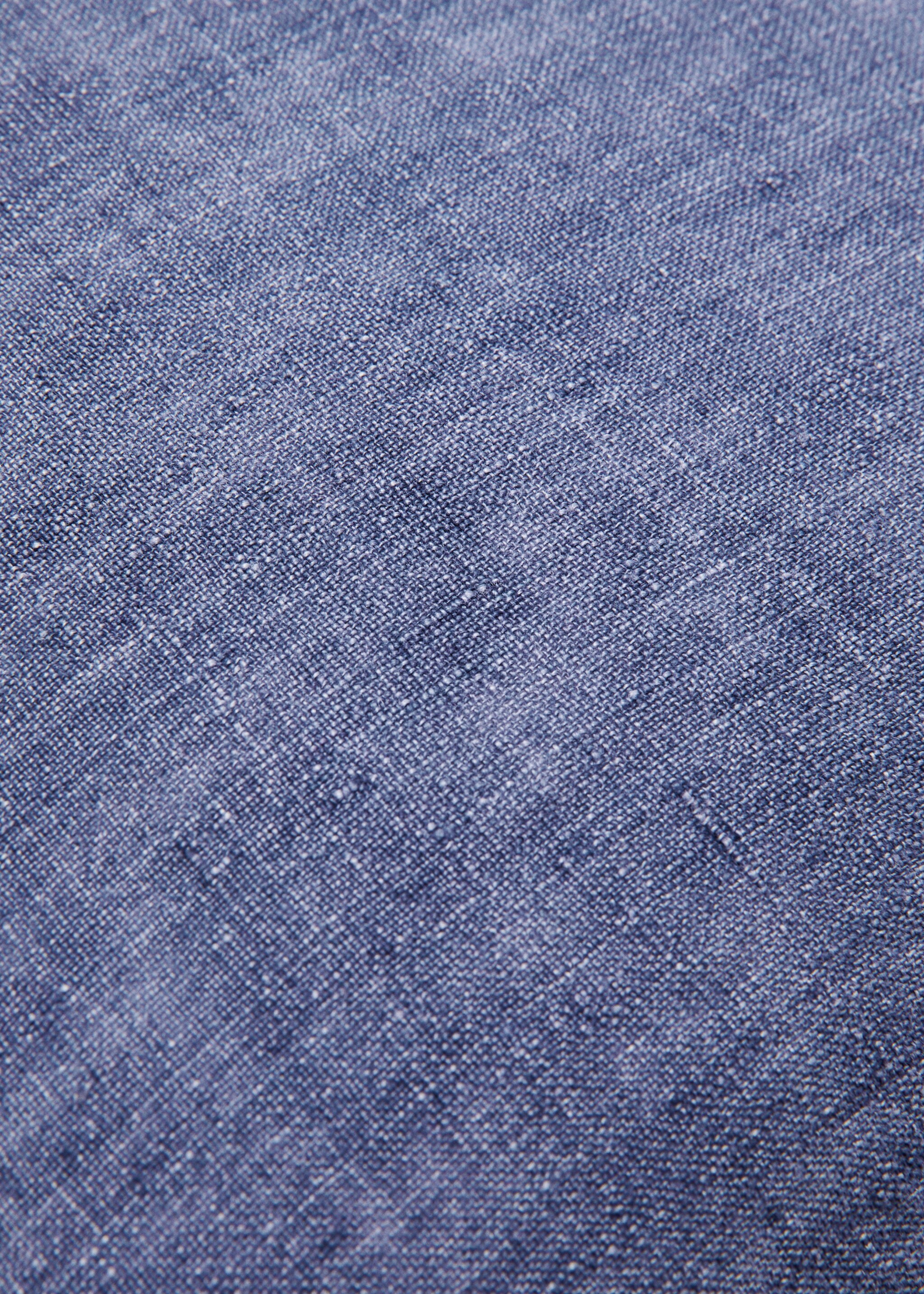 Denim linen cushion cover 45x45cm - Details of the article 1