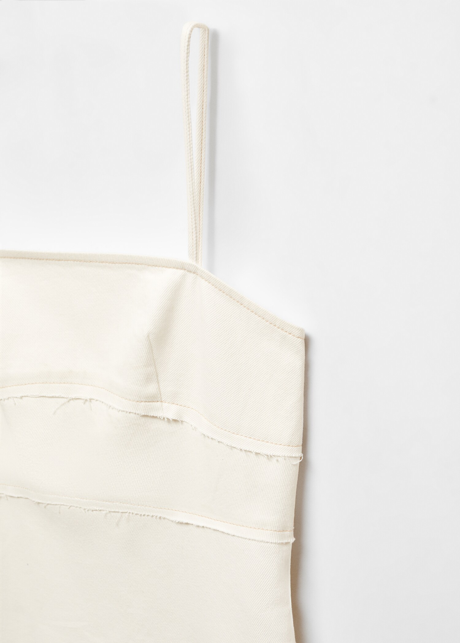 Jeanskleid mit Nähten-Details - Detail des Artikels 8