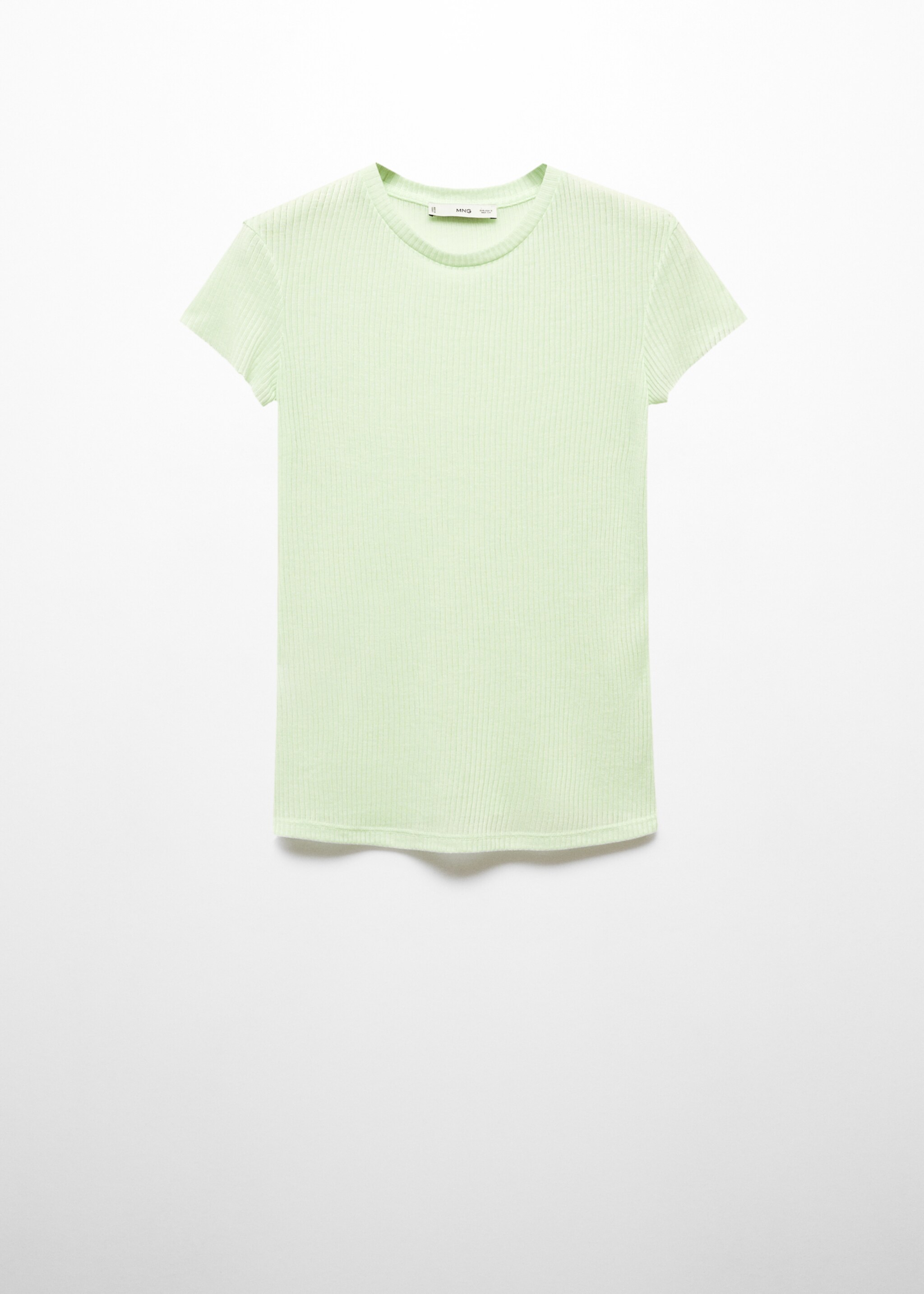 T-shirt en maille fine - Article sans modèle, Vert d´eau. Ref: 57064428-00.