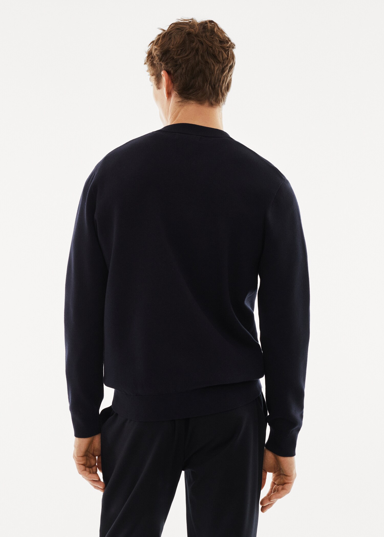 Thermoregulating zipped cardigan - Reverse of the article