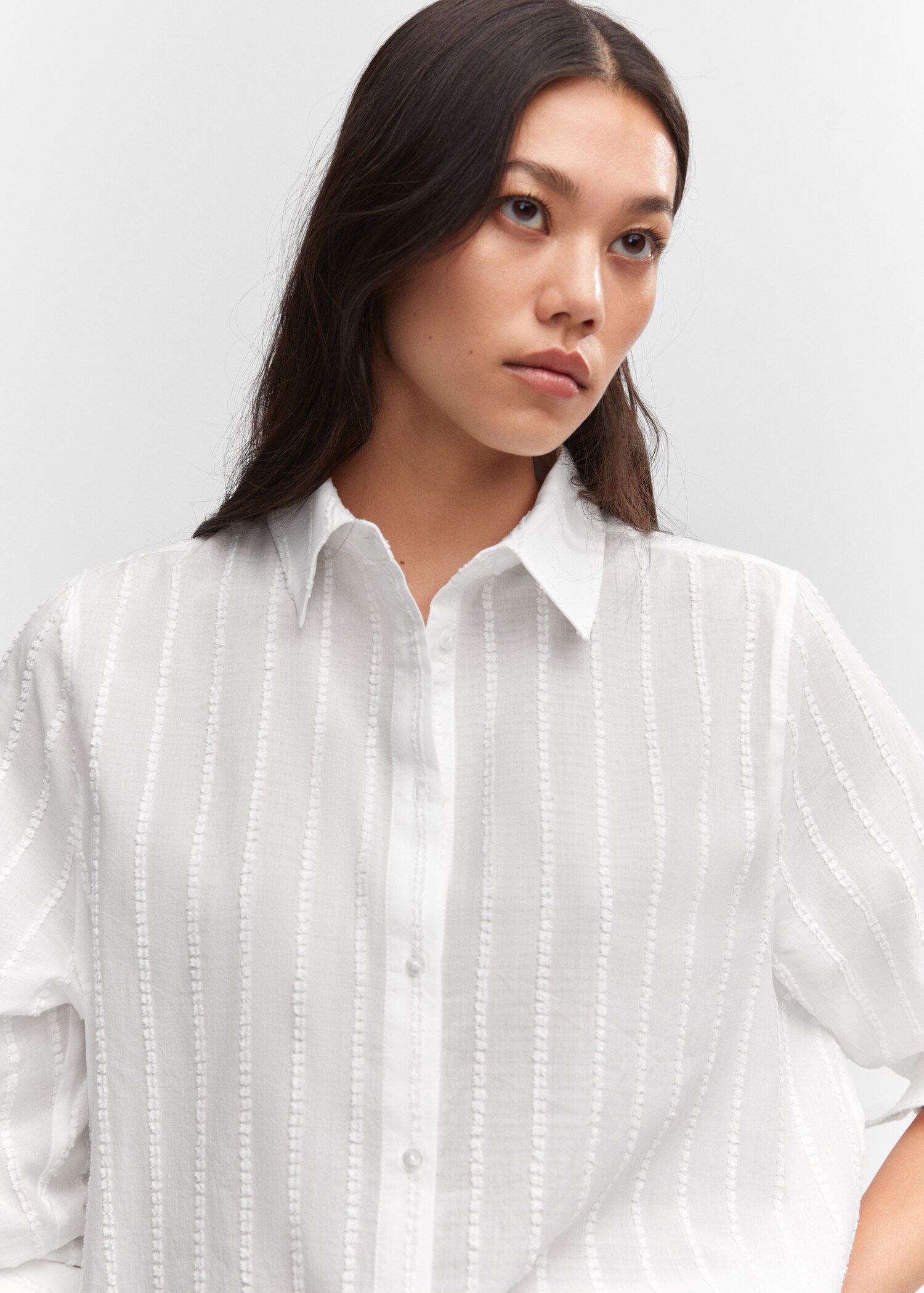 Camisa algodón bordada - Detalle del artículo 1