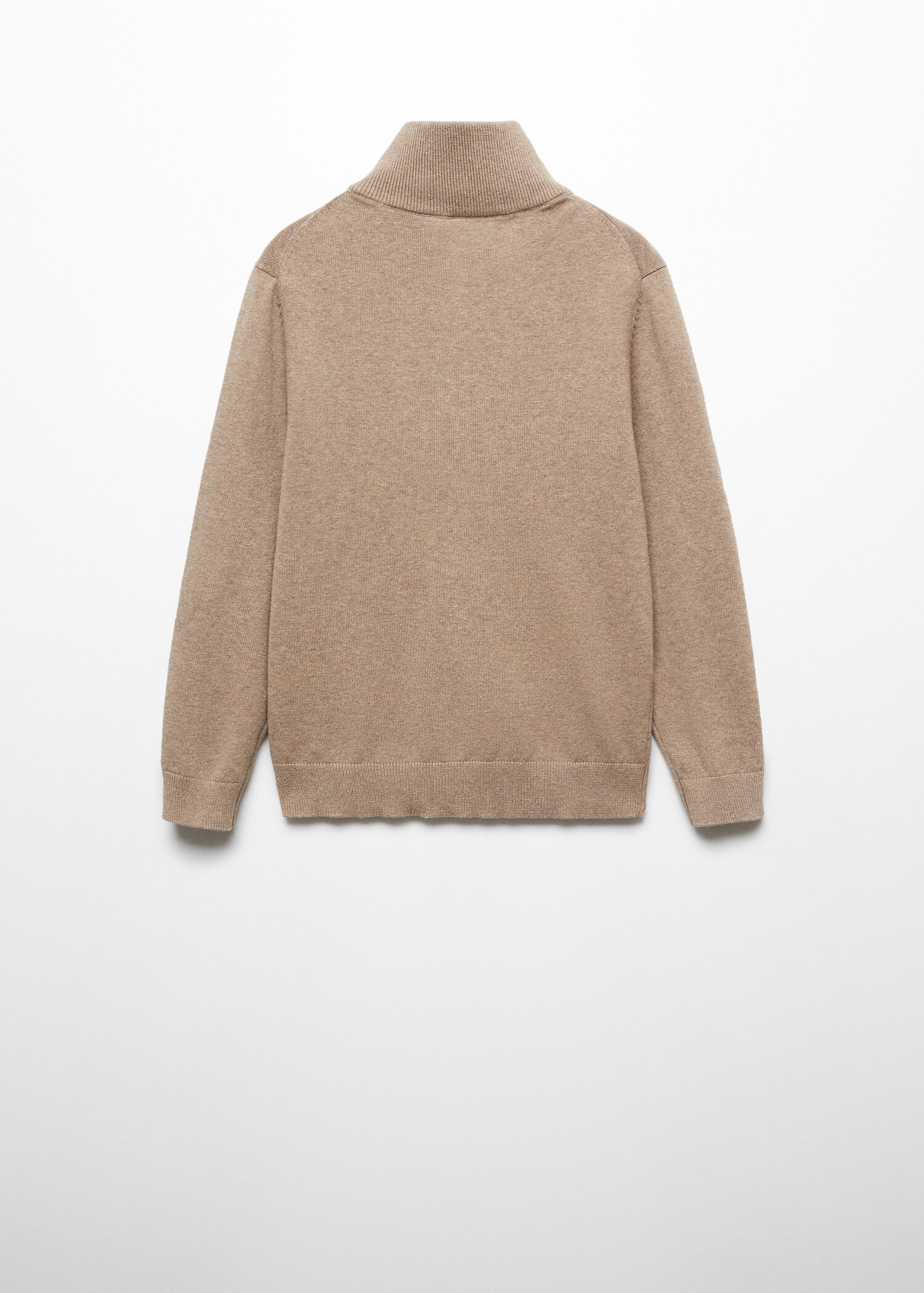 Zip neck jumper - Reverse of the article