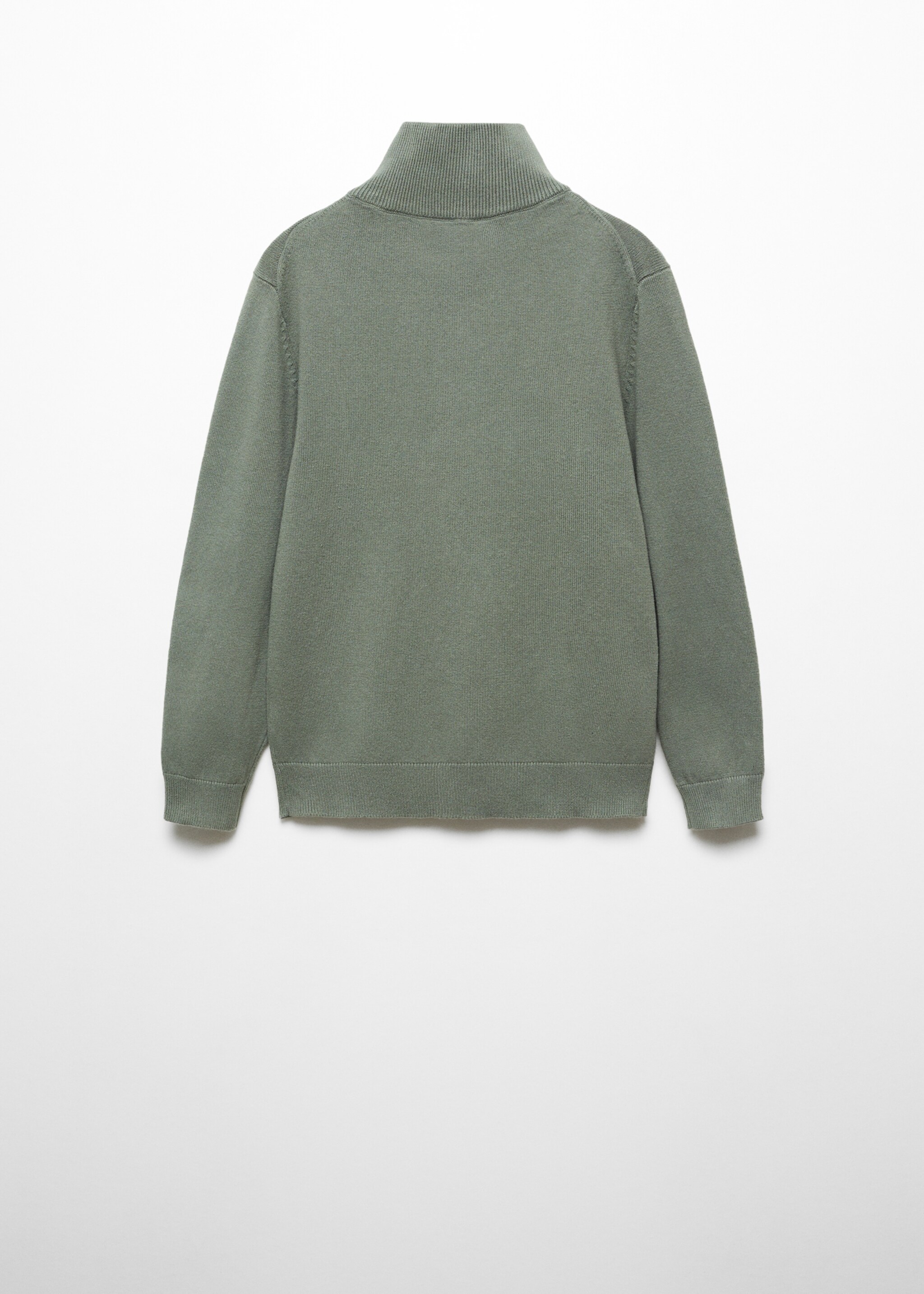 Zip neck jumper - Reverse of the article