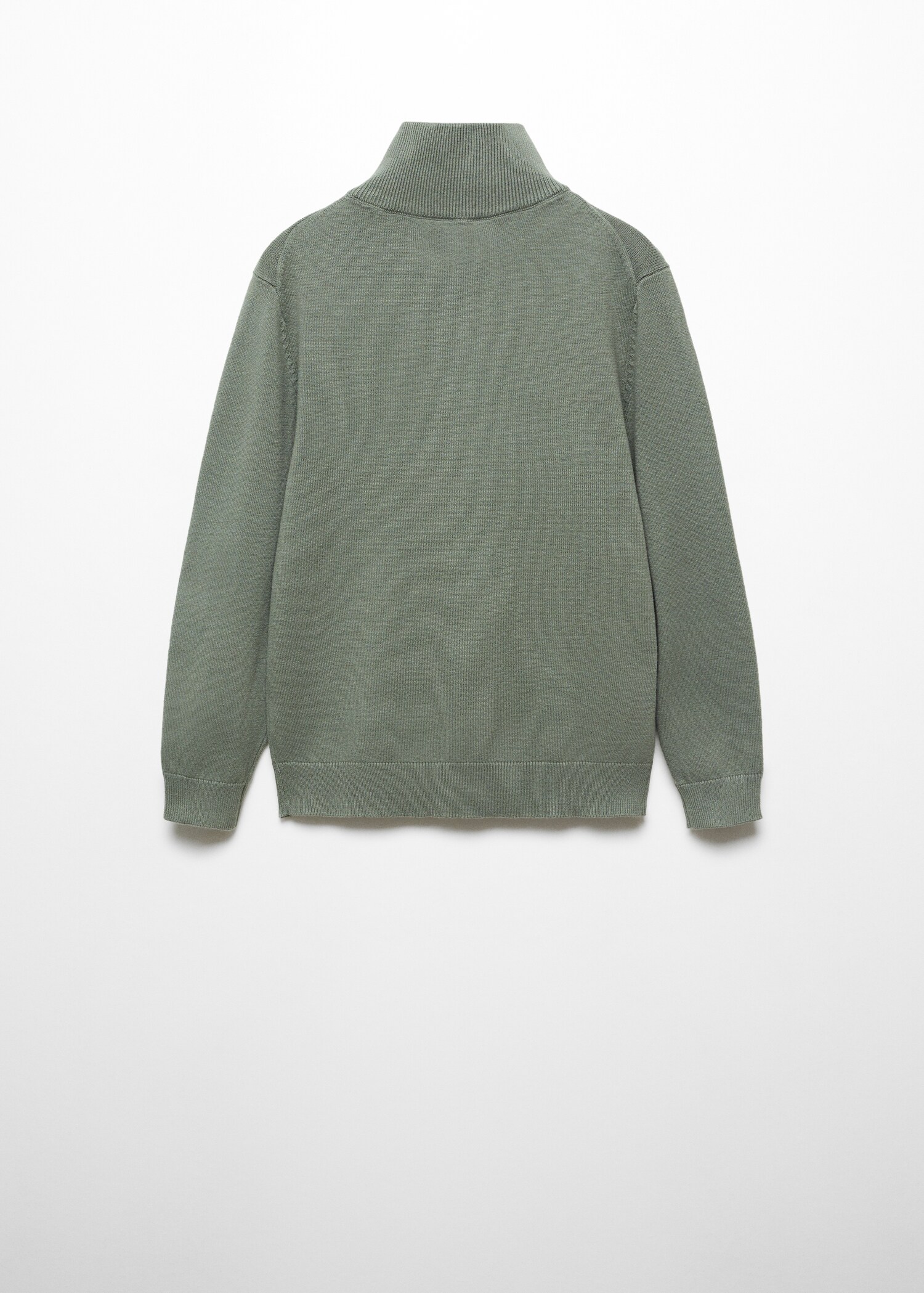 Zip neck jumper - Reverse of the article