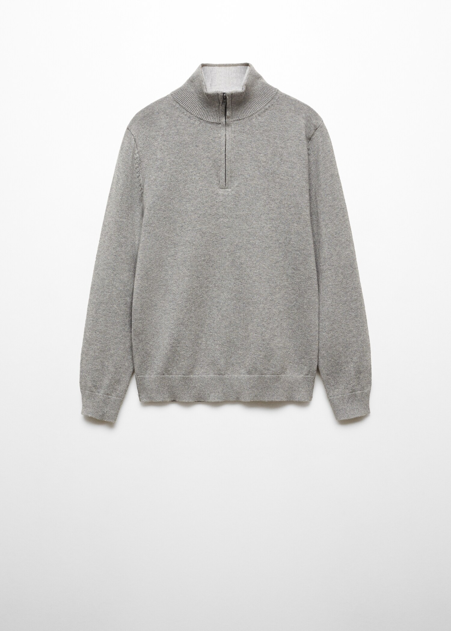 Pullover mit Zip-Kragen - Artikel ohne Model