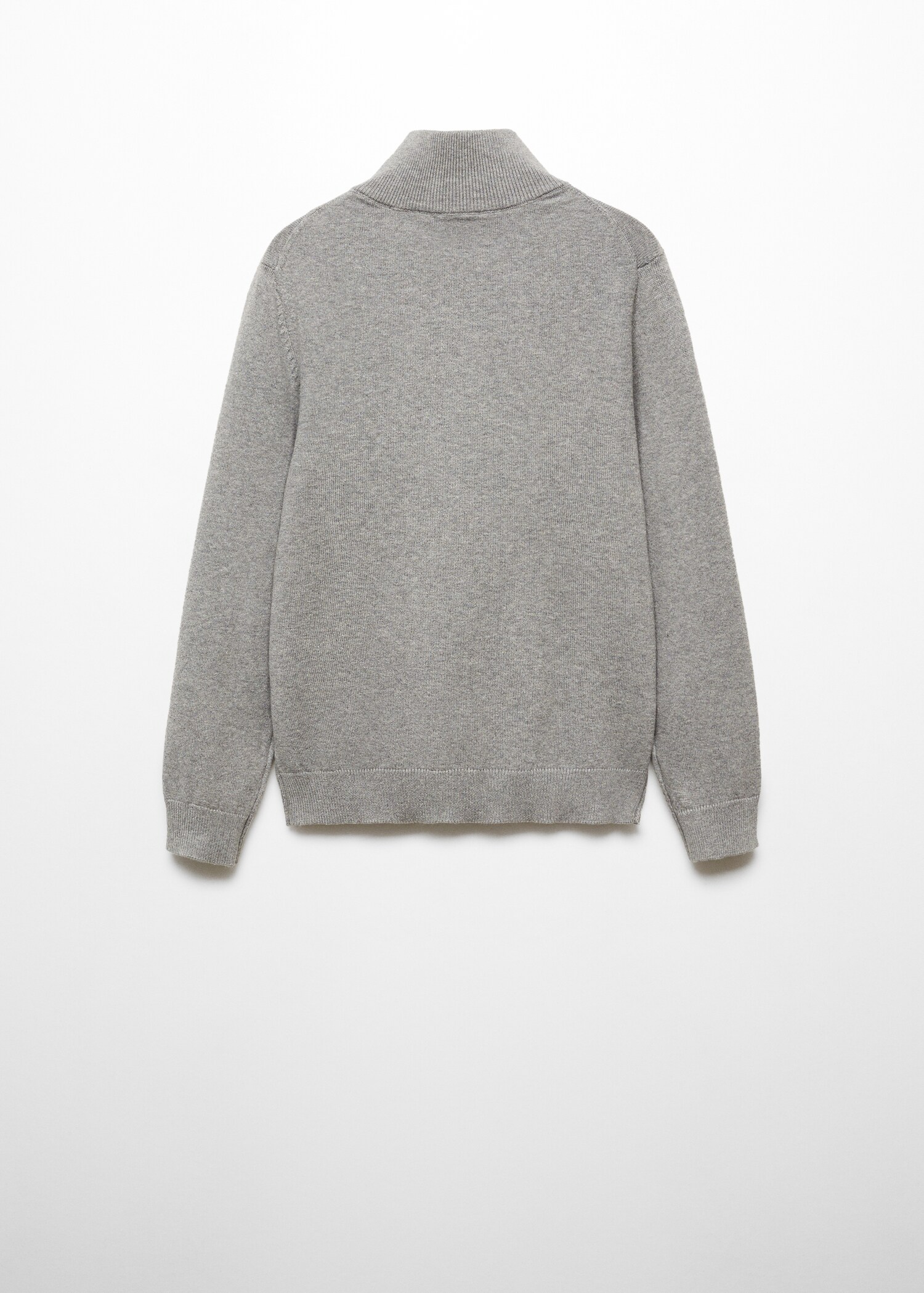 Pullover mit Zip-Kragen - Rückseite des Artikels