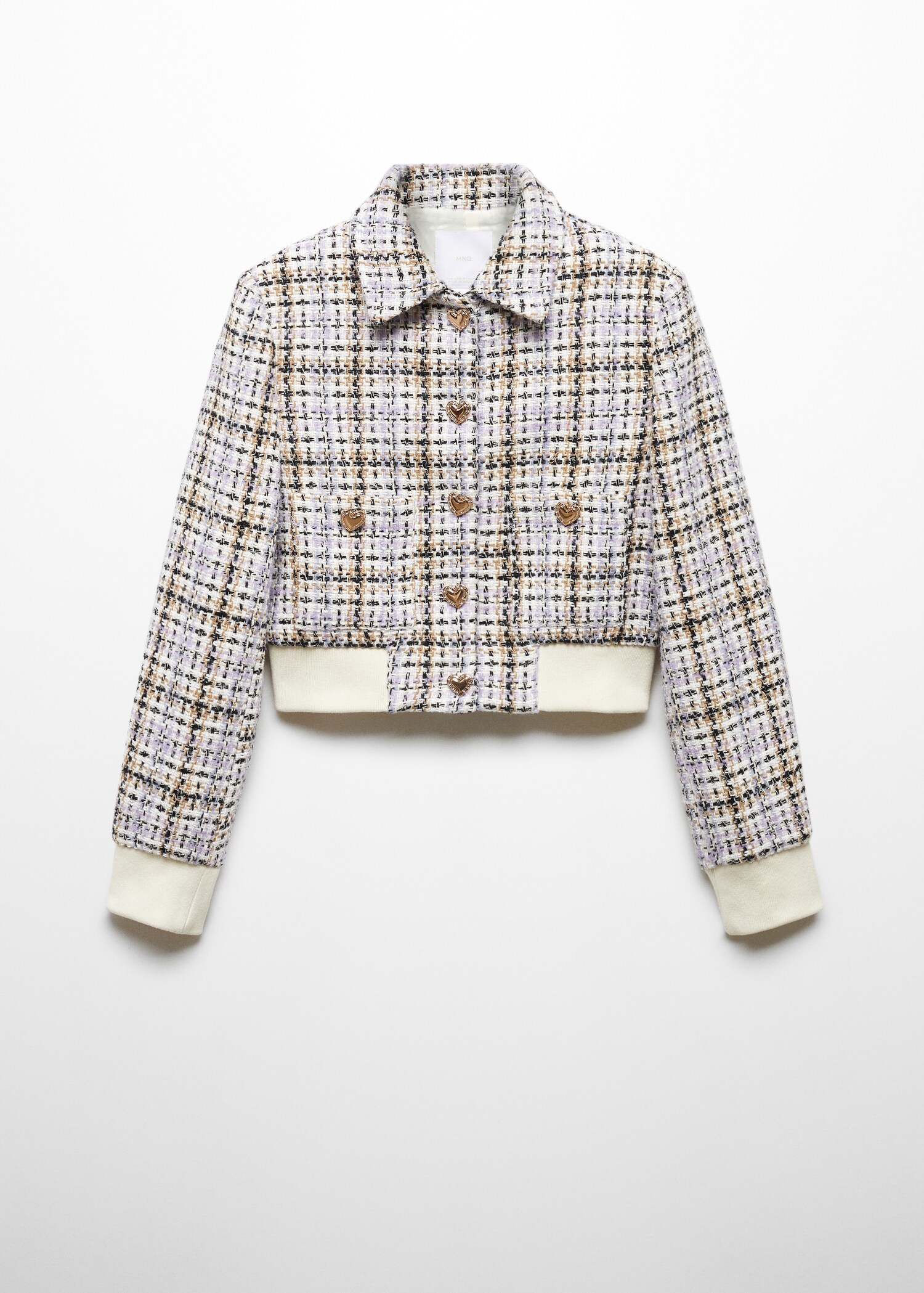 Tweed bomber jacket - Article without model