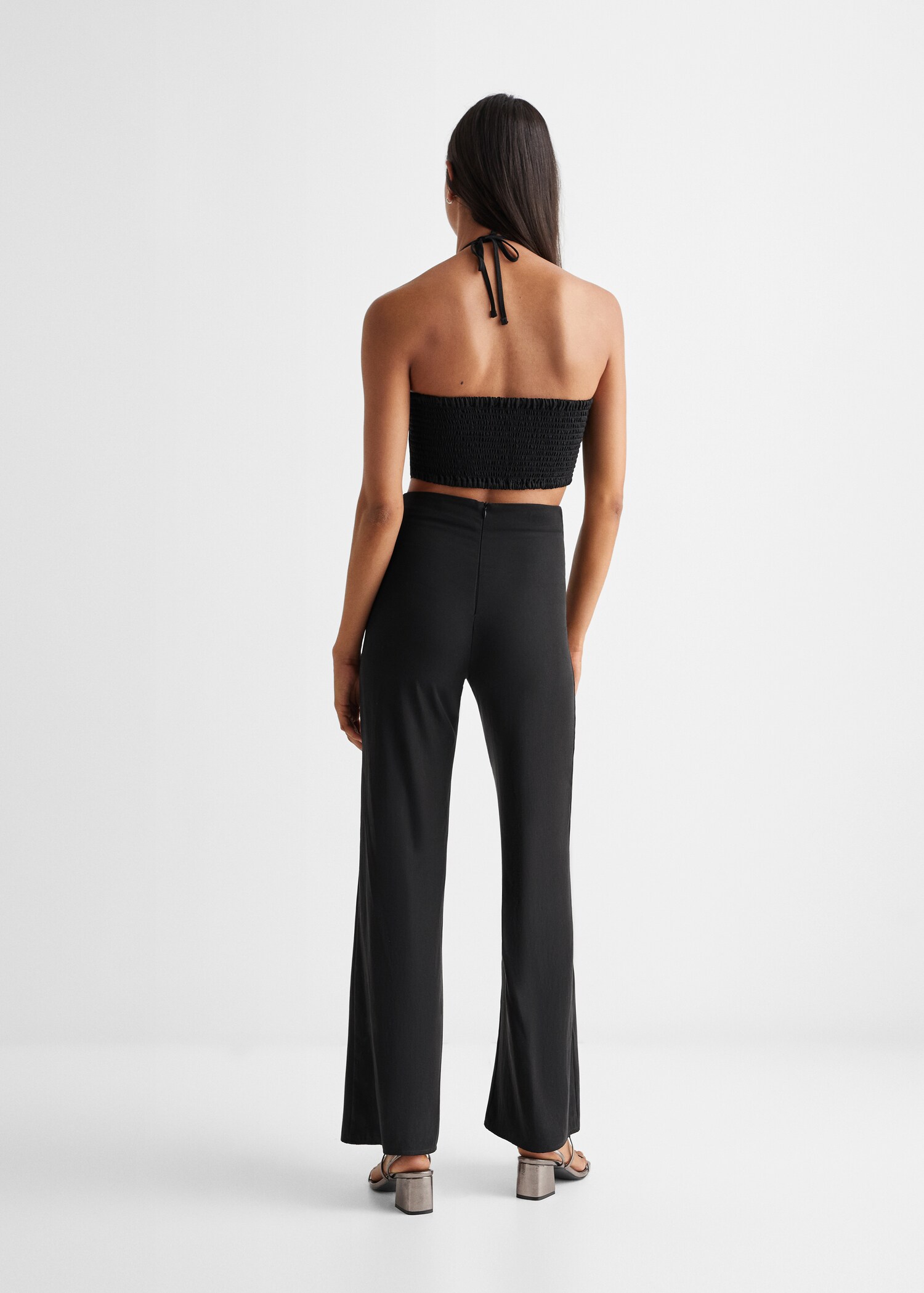 Long jumpsuit with cut-out - Reverse of the article