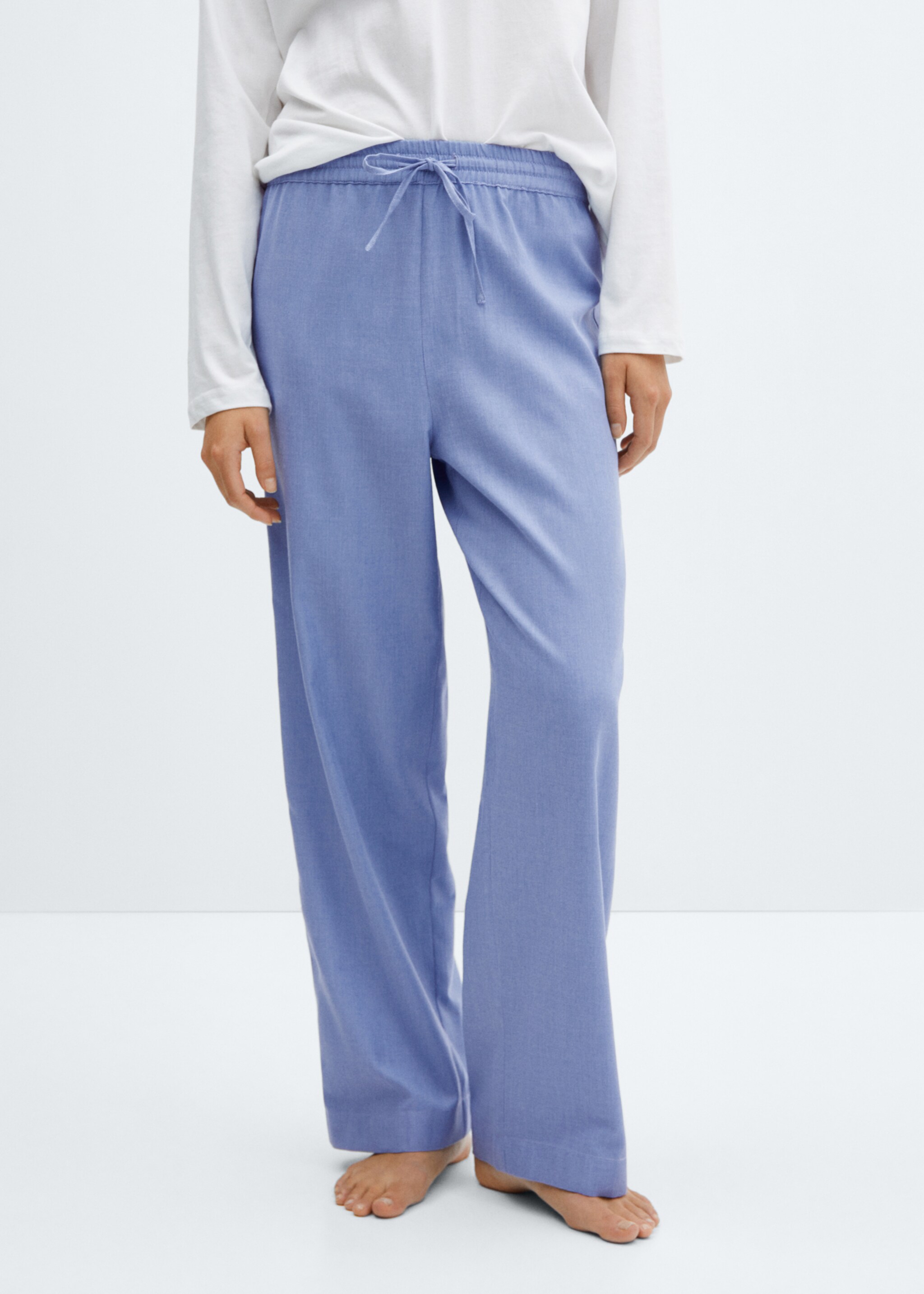 Combined two-piece pyjamas - Medium plane, Blue. Ref: 57065803-00.