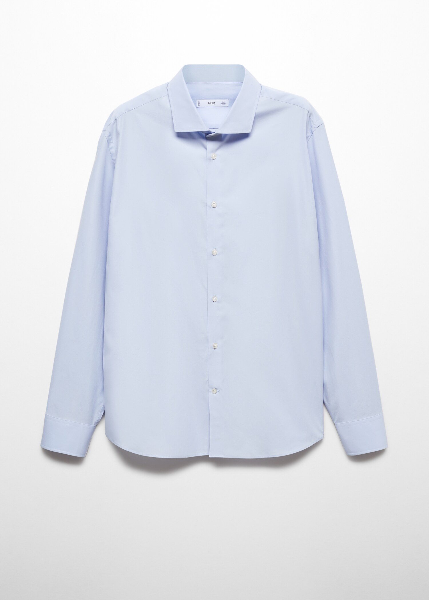 100% cotton slim fit shirt - Article without model