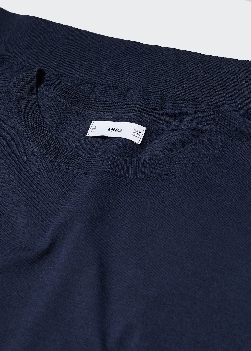 Fine modal-silk sweater - Men | MANGO OUTLET USA