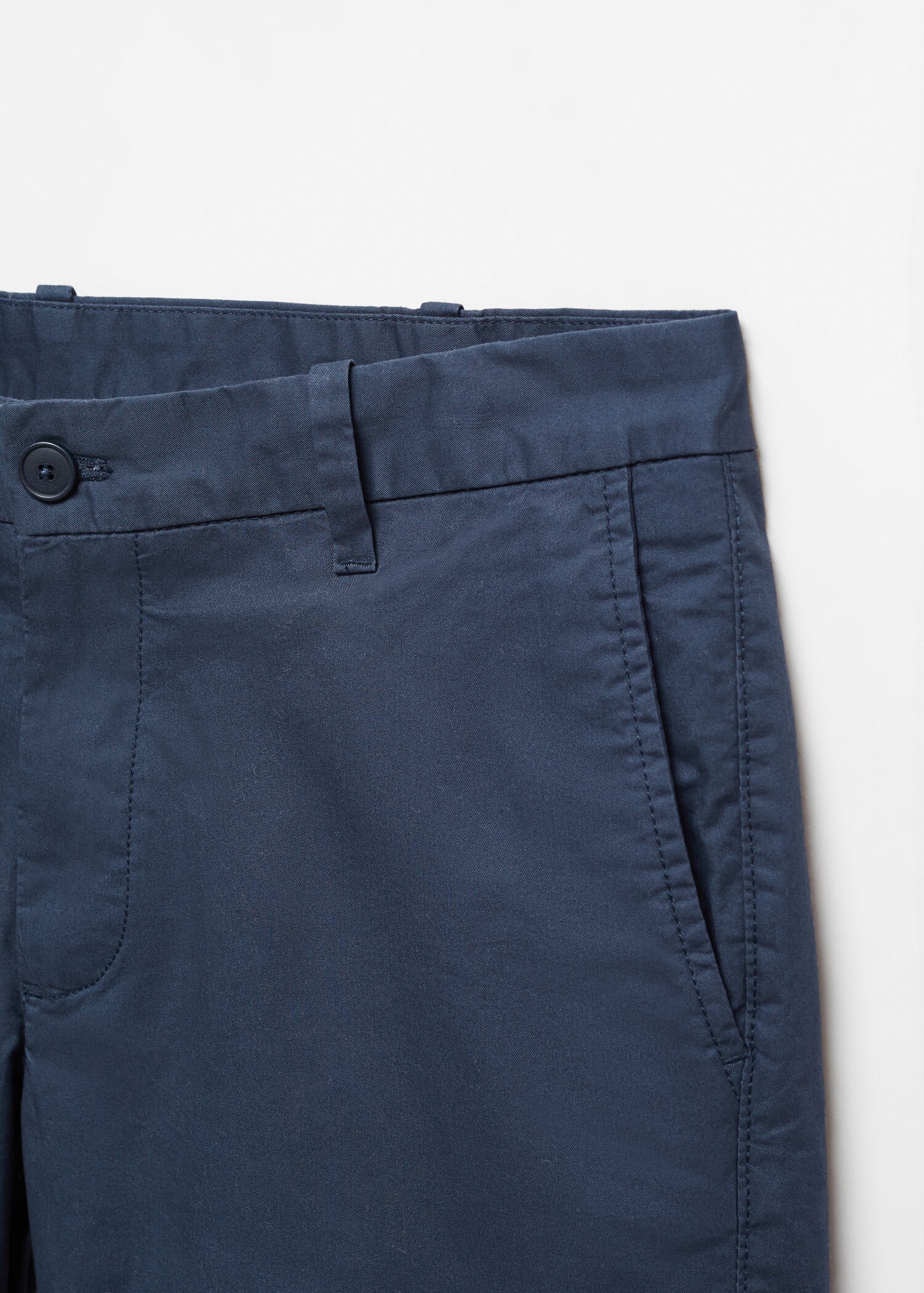 Βερμούδα slim fit τσίνο βαμβάκι - Λεπτομέρεια του προϊόντος 8