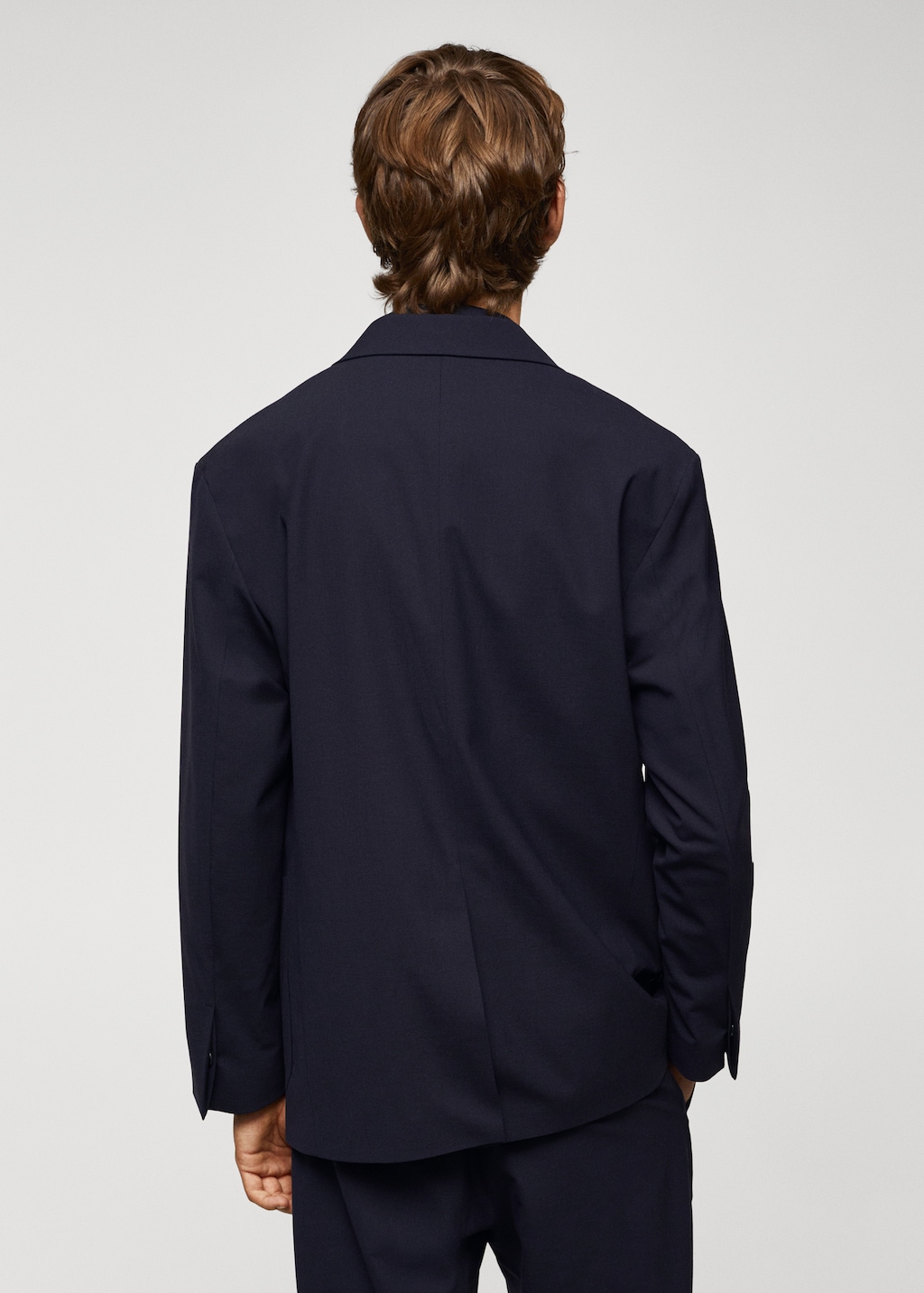Stretch wool jacket - Men | MANGO OUTLET USA