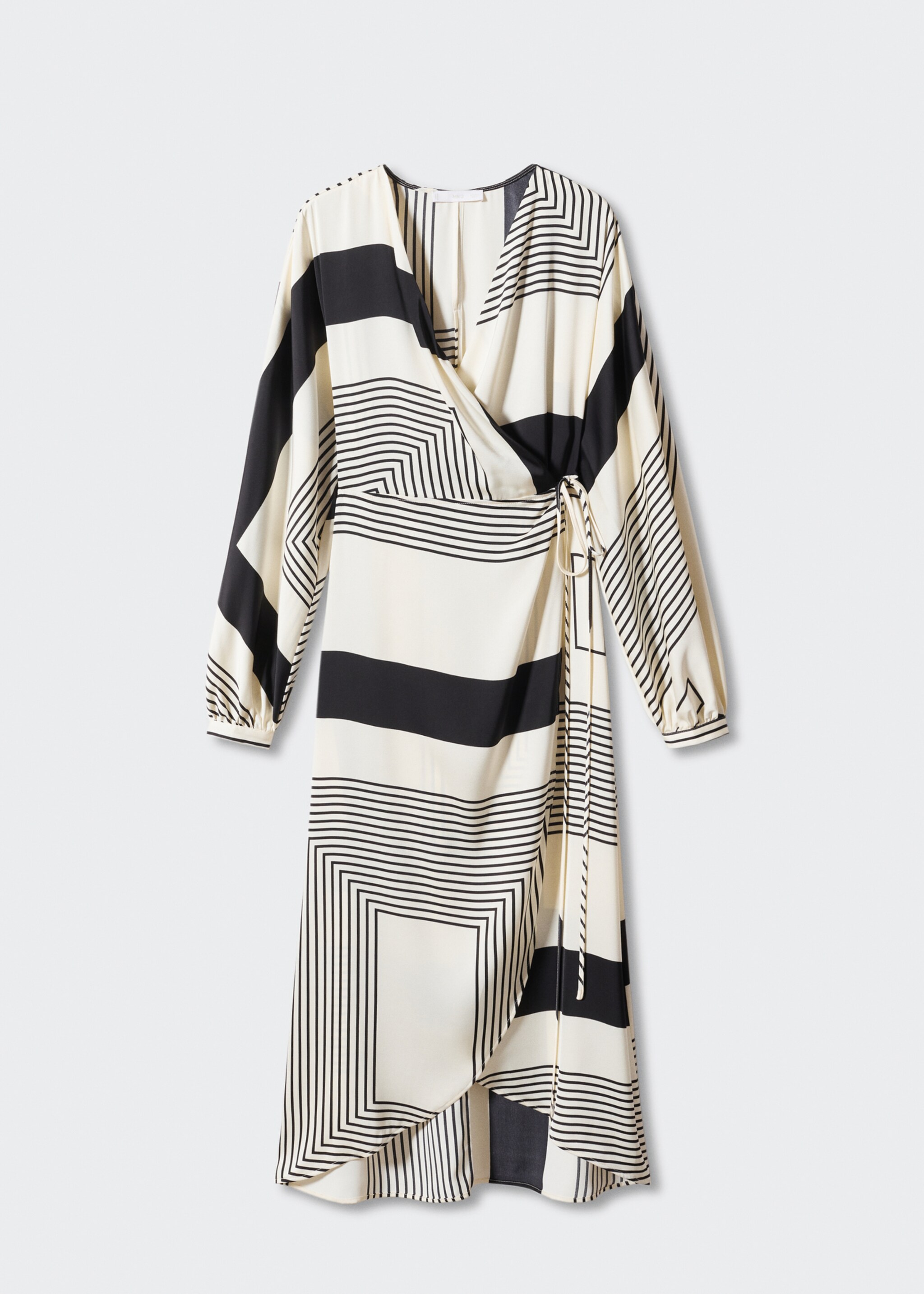 Print wrap dress - Article without model