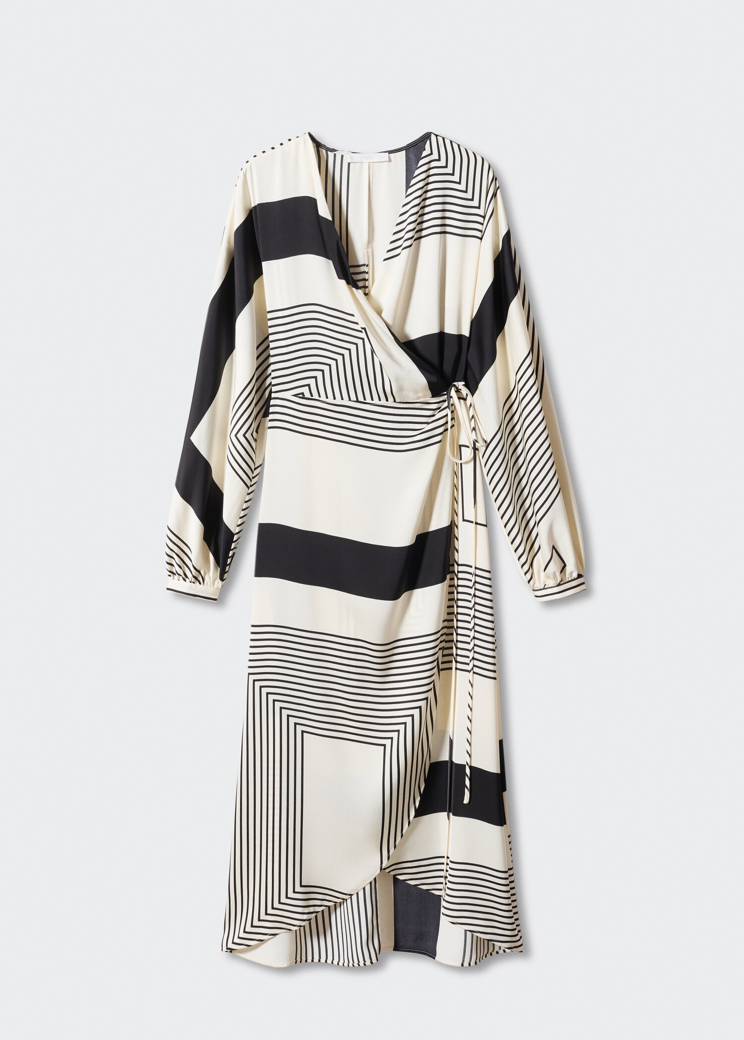 Print wrap dress - Article without model