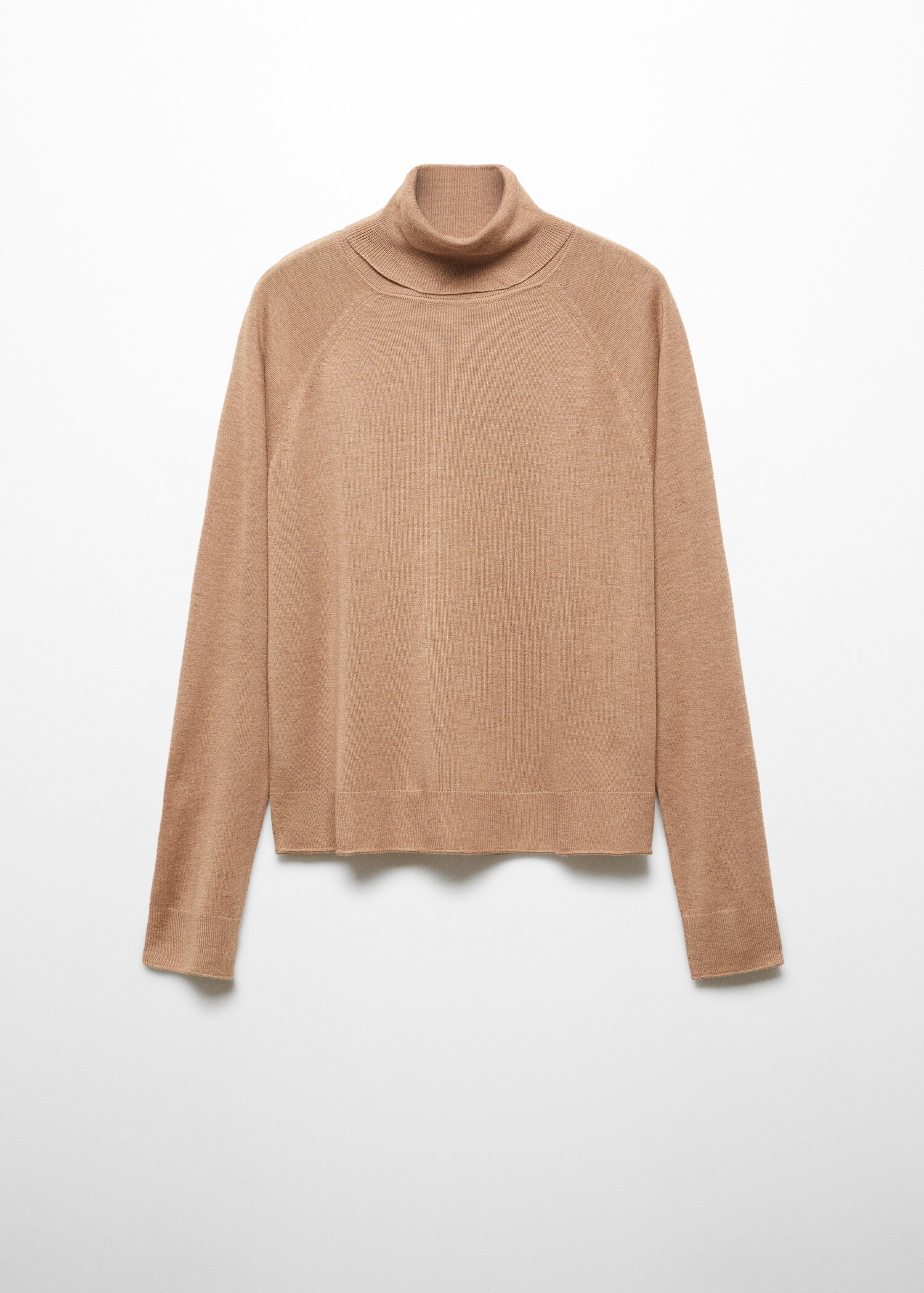 Fine-knit turtleneck sweater - Article without model
