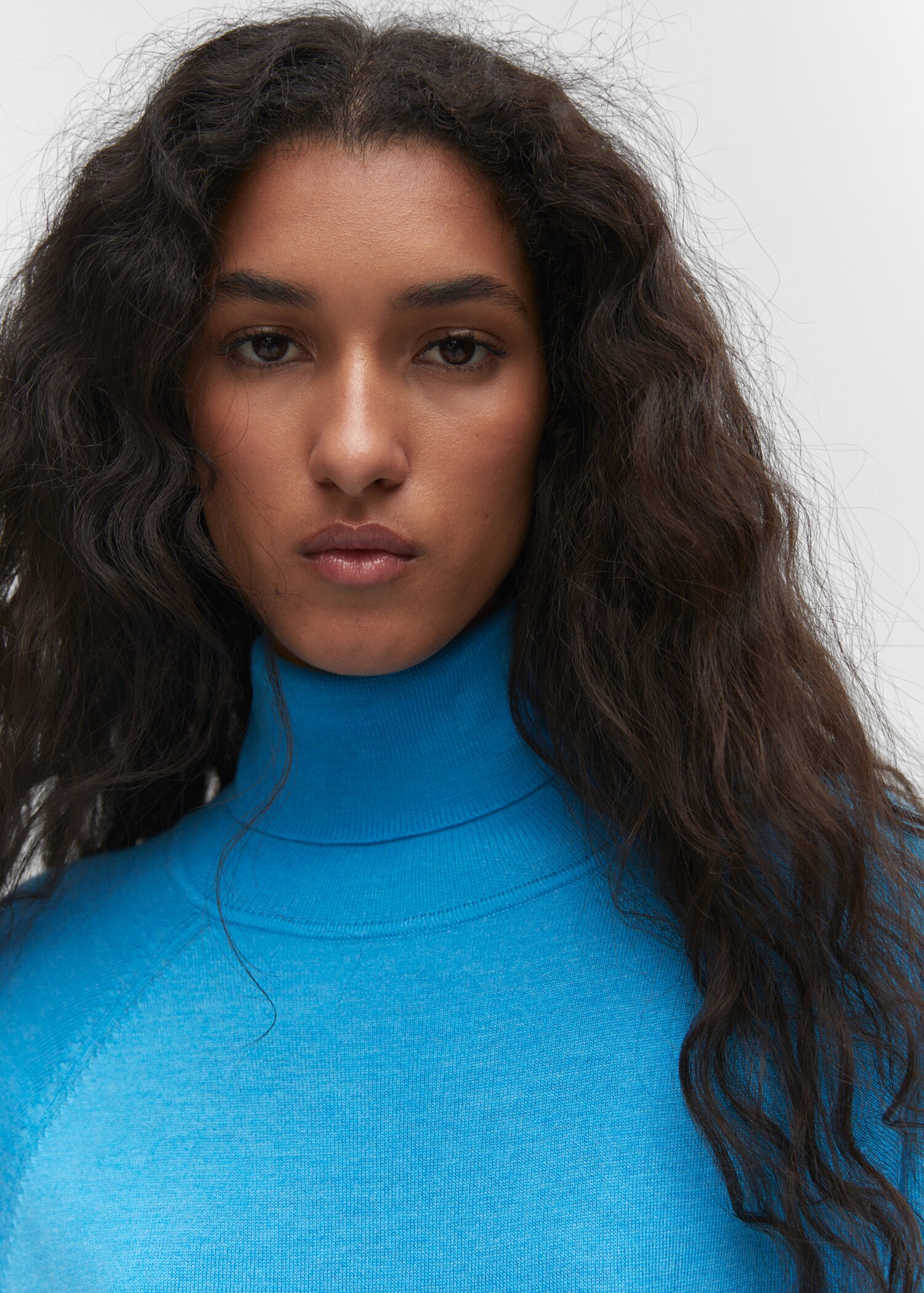 Pull-over maille fine col roulé - Détail de l'article 1