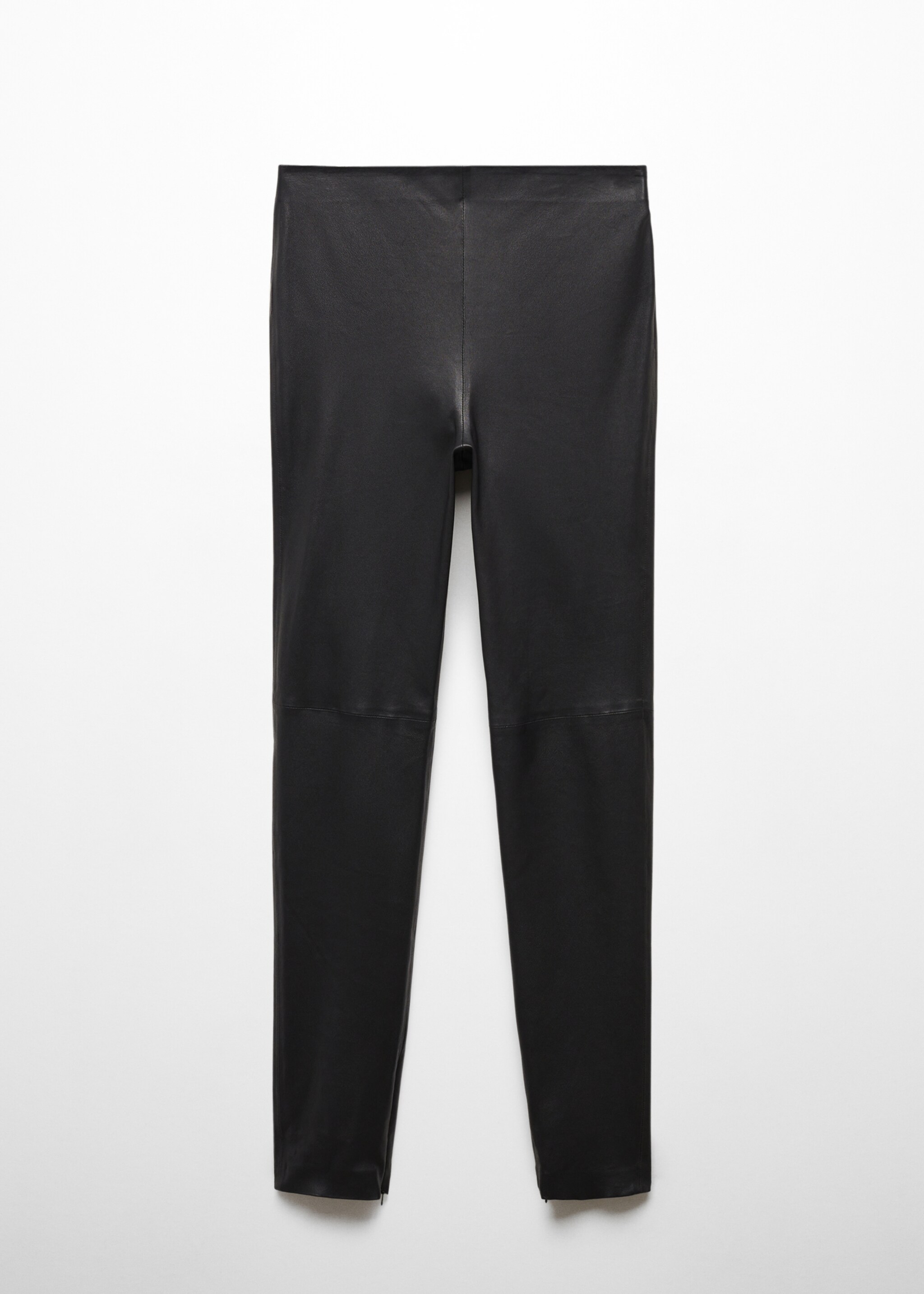Leather leggings with zip - Article without model