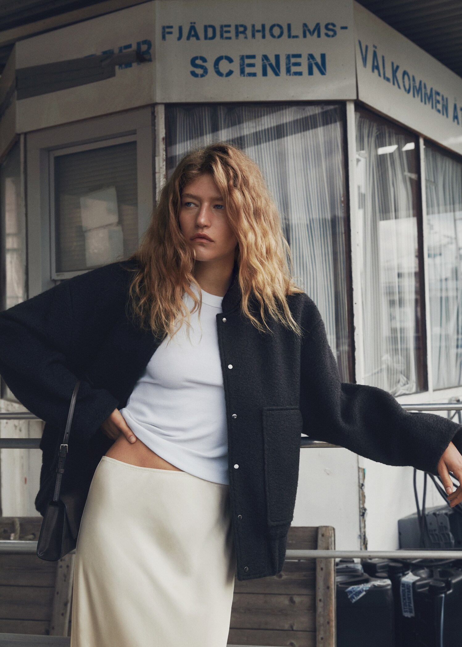 Veste bomber oversize - Détail de l'article 6