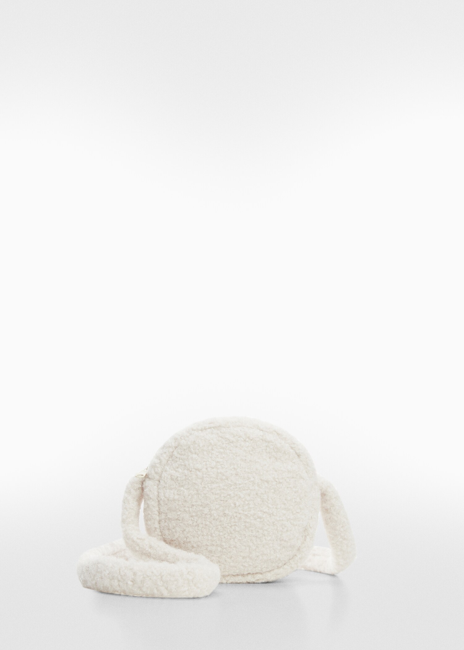 Shearling-effect bag - Article without model