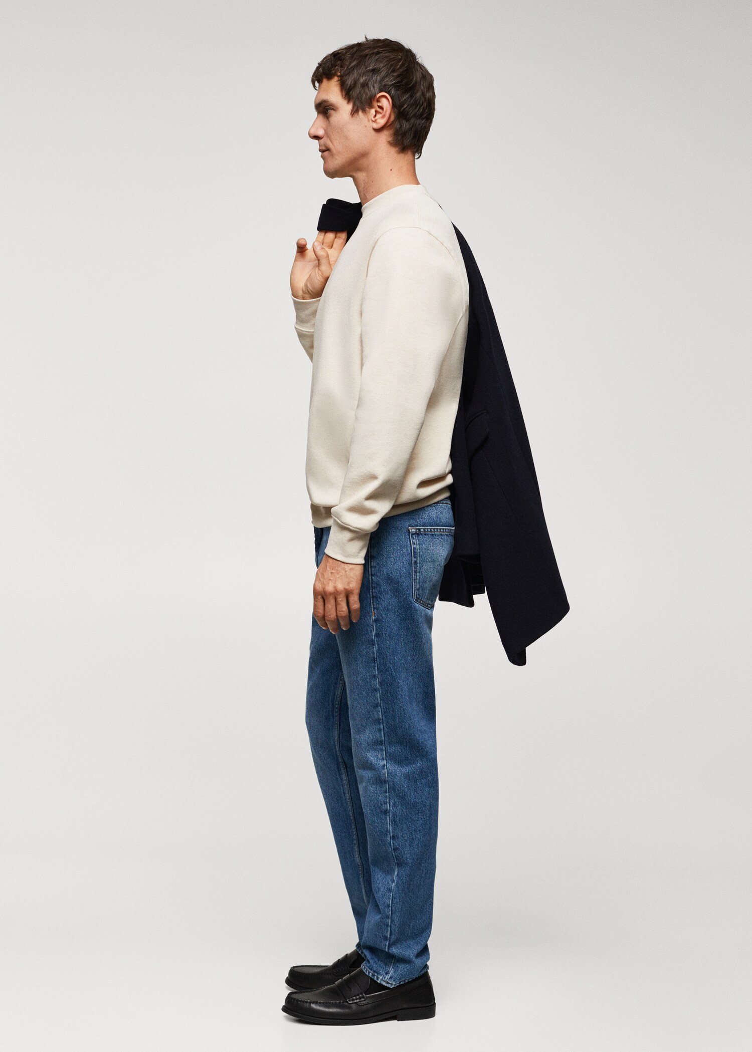 Lightweight cotton sweatshirt - Details of the article 2