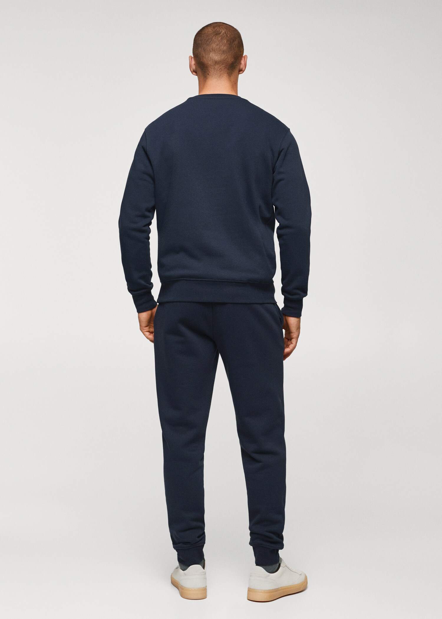 Lightweight cotton sweatshirt - Reverse of the article
