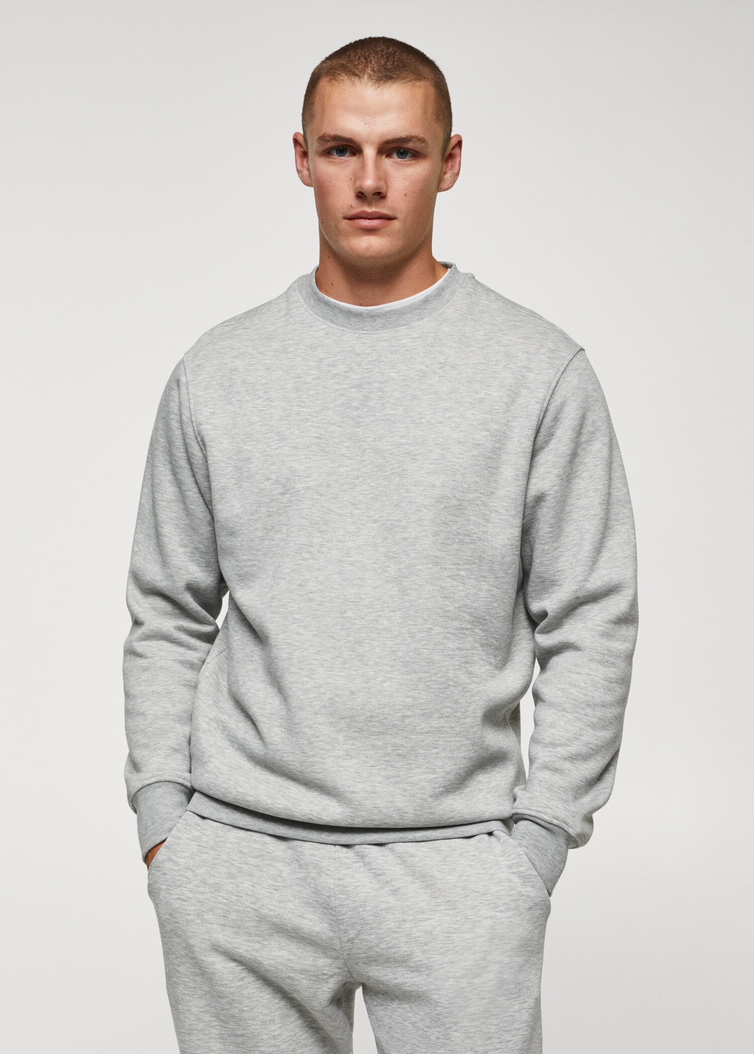 Sudadera ligera algodón - Plano medio