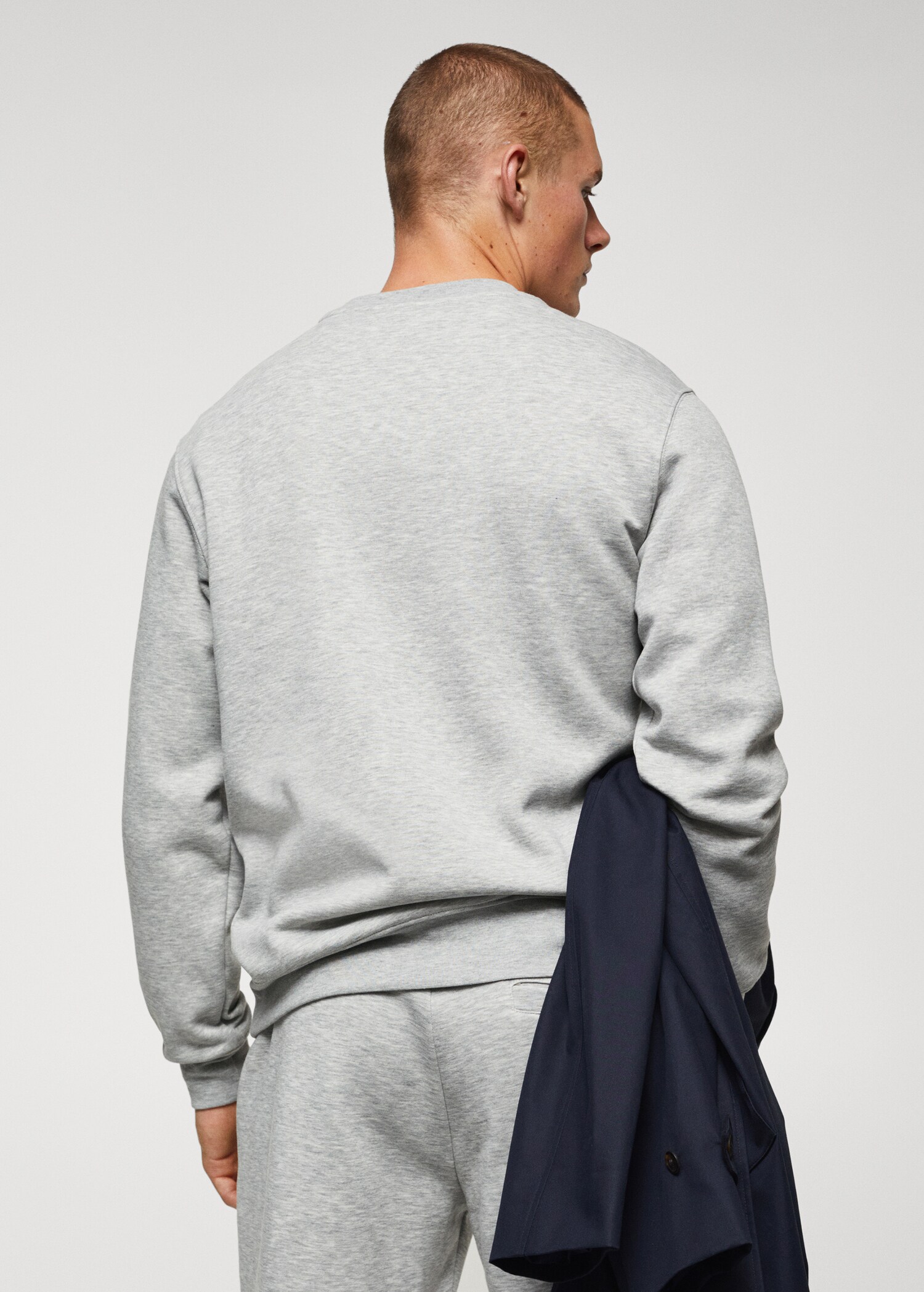 Sudadera ligera algodón - Reverso del artículo