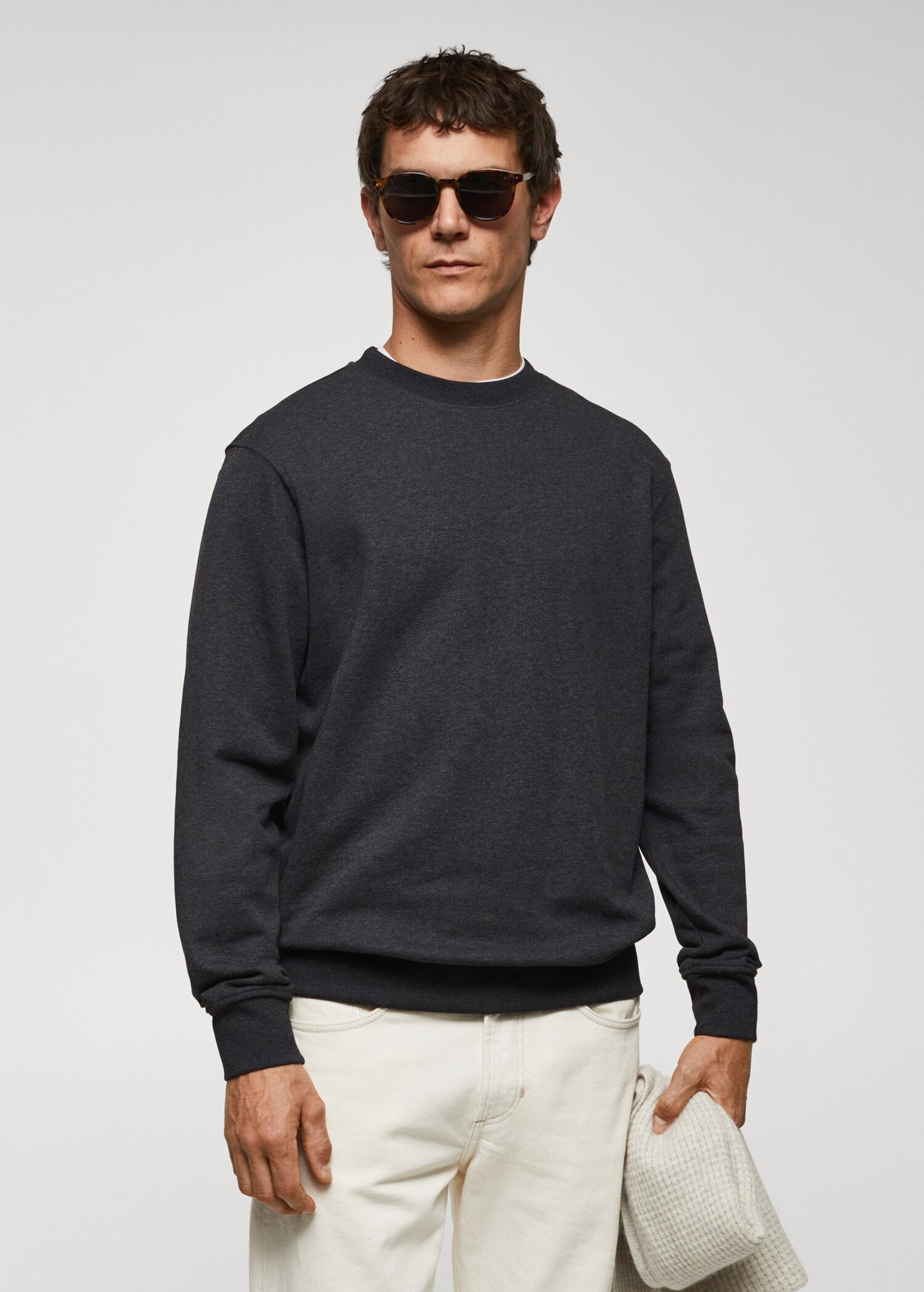 Sudadera ligera algodón - Plano medio
