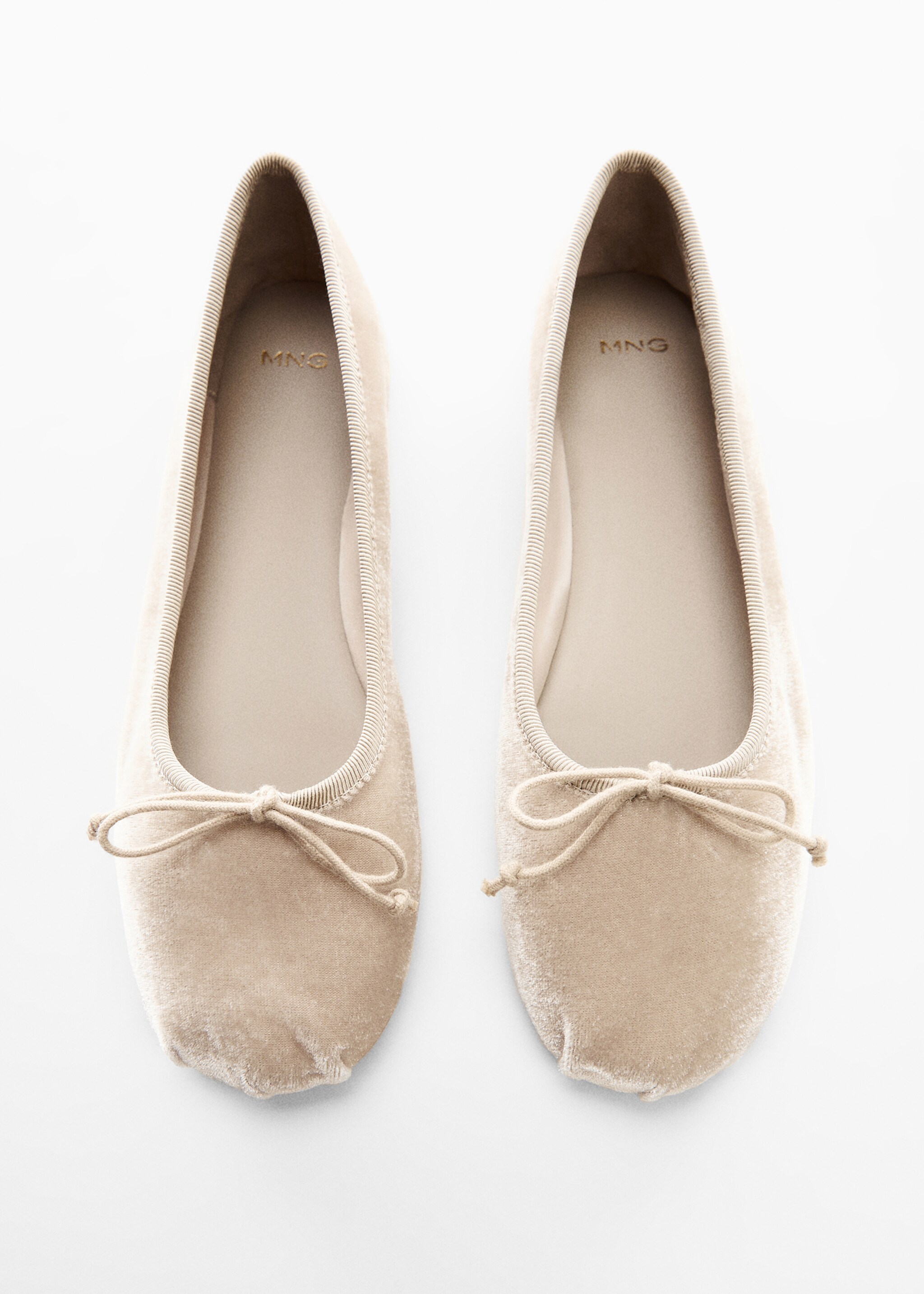 Ballet flats with velvet bow - Details of the article 5