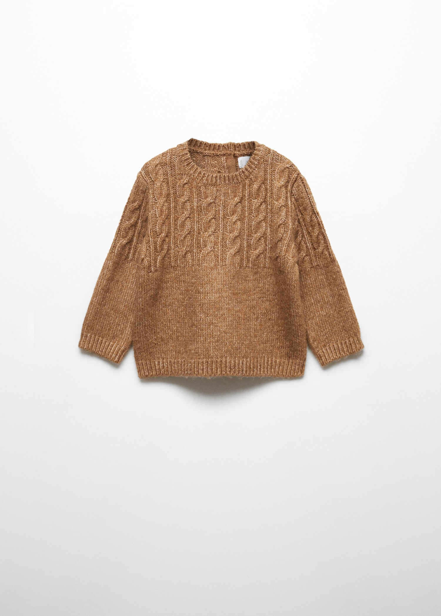Braided knitted sweater - Article without model