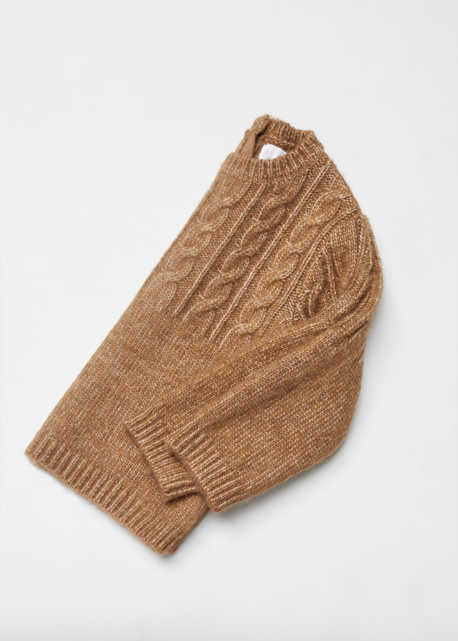 Braided knitted sweater - Details of the article 8