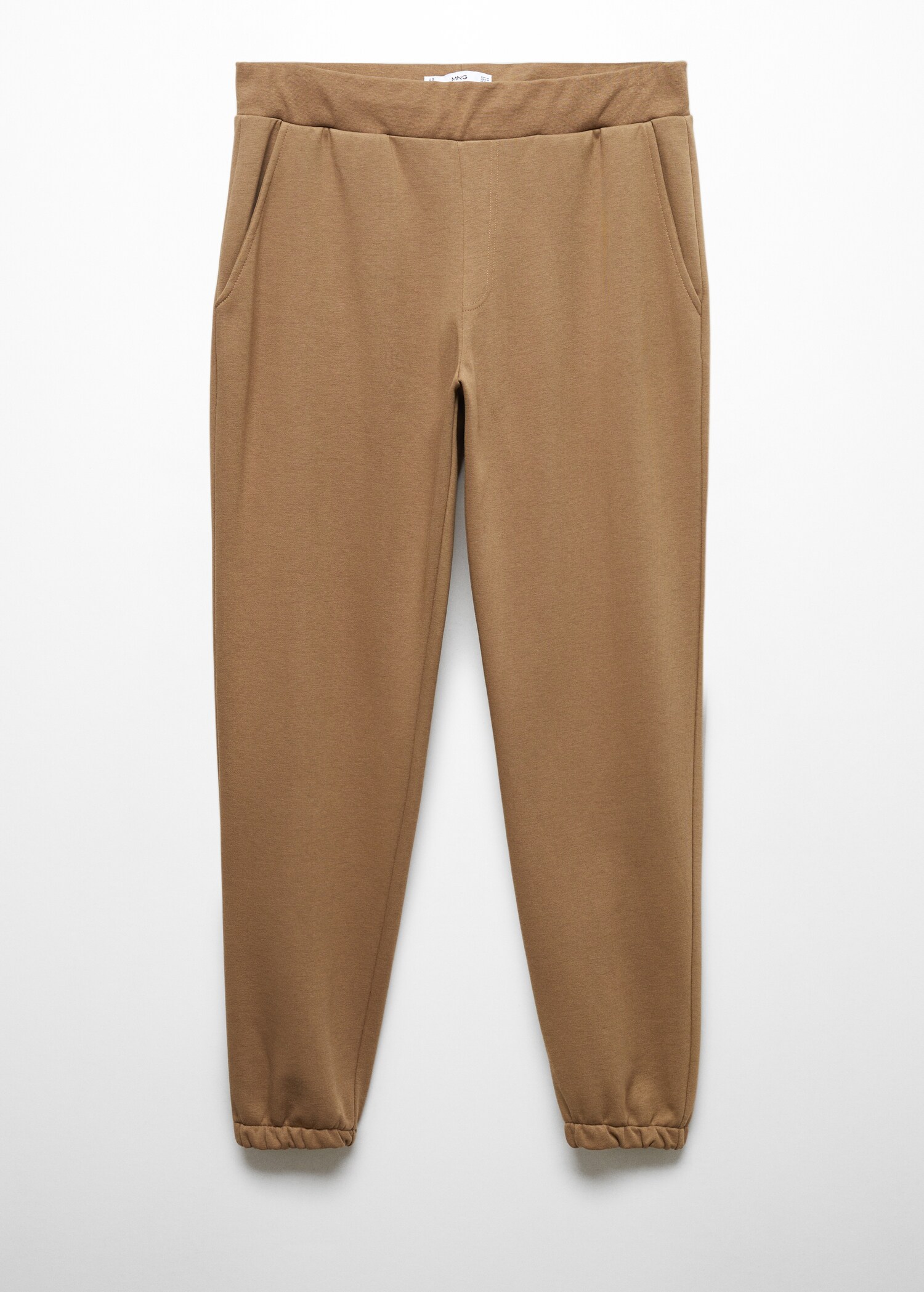 Cotton jogger-style trousers - Article without model