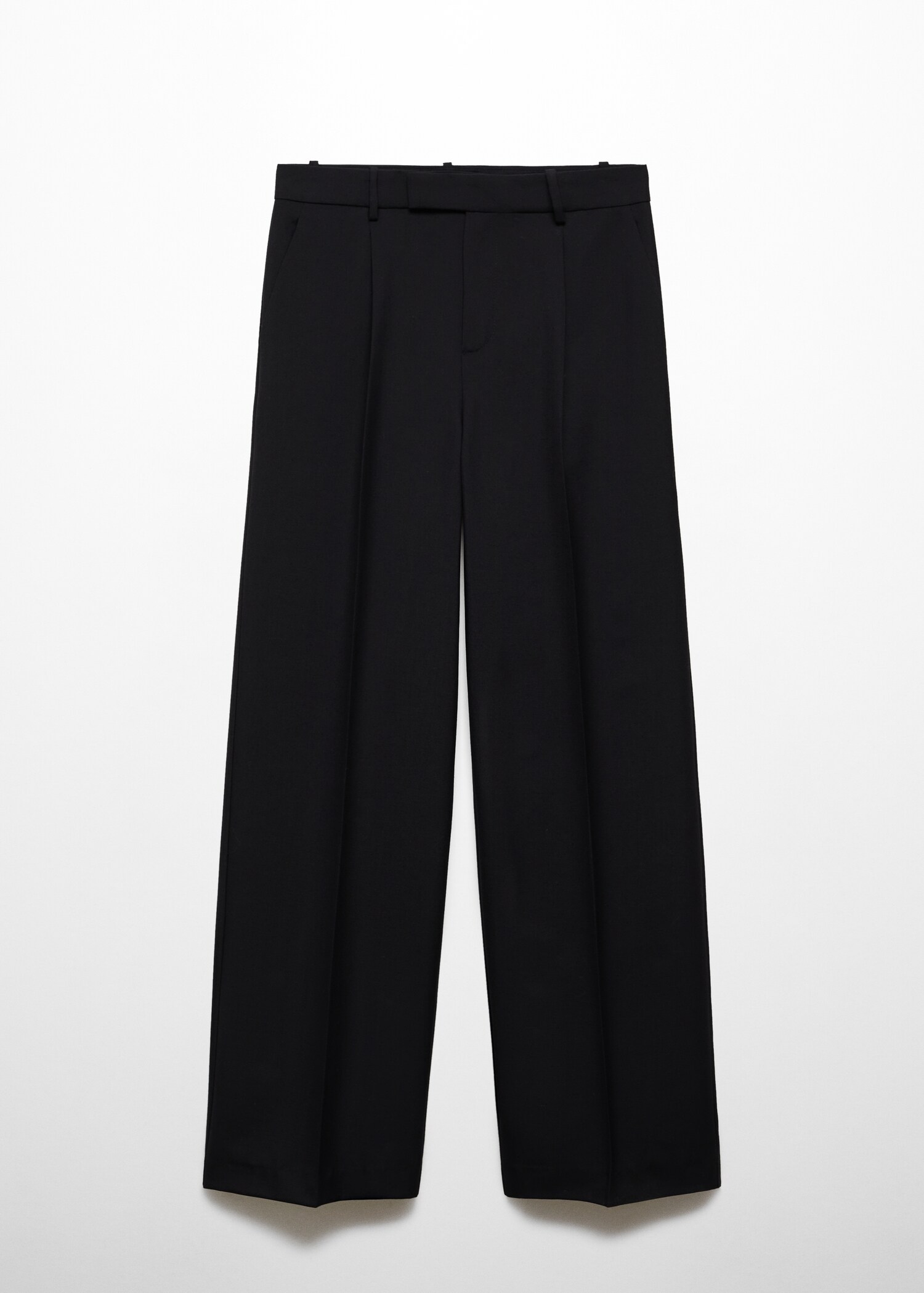 Wideleg wool suit trousers - Article without model