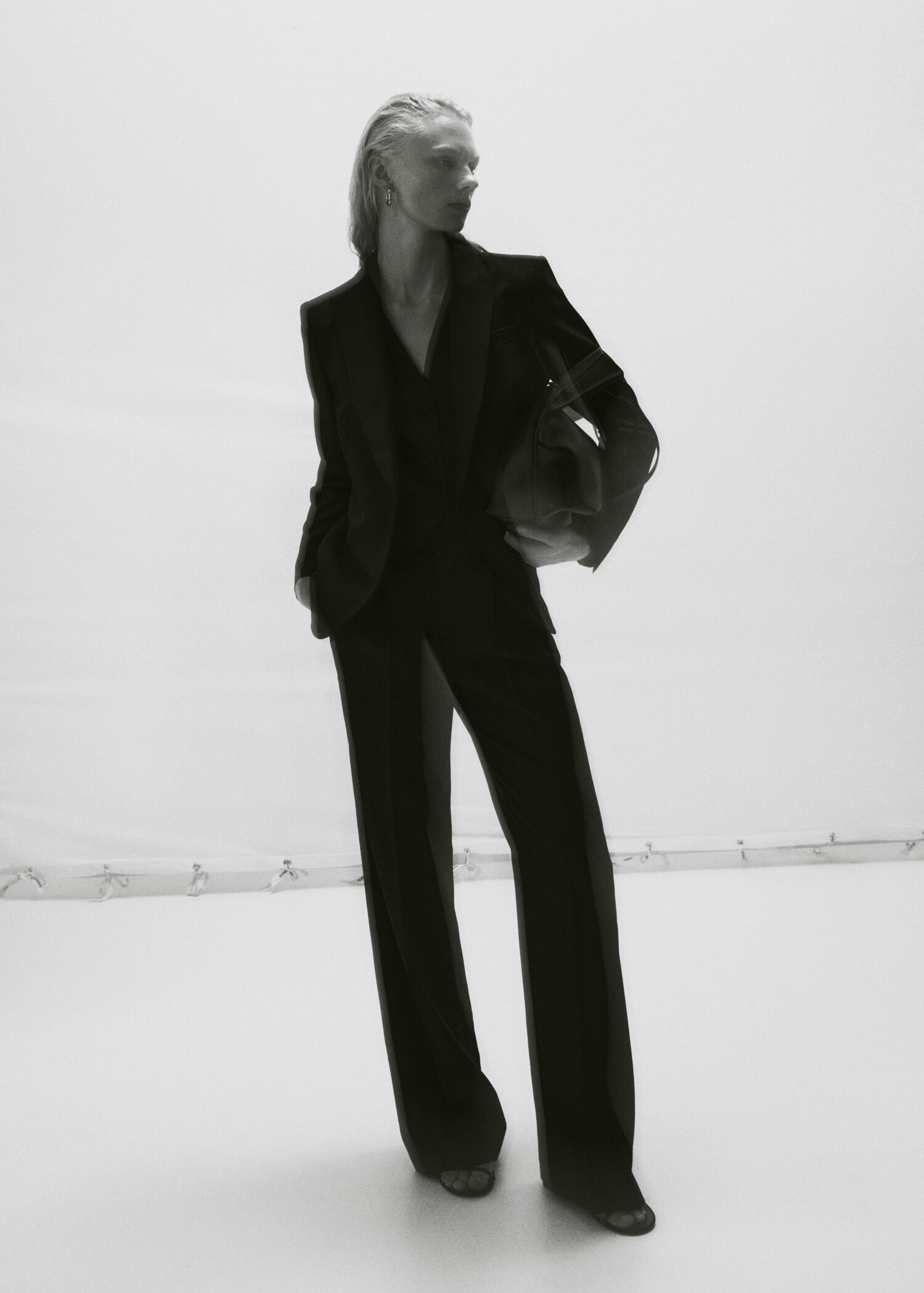 Wideleg wool suit trousers - Details of the article 6