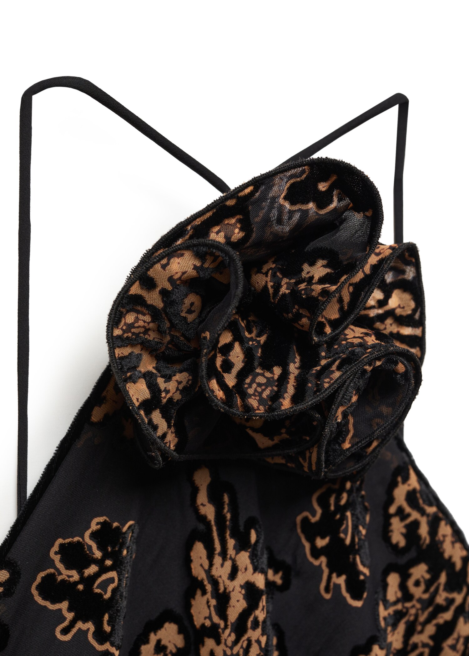 Textured jacquard dress - Details of the article 8