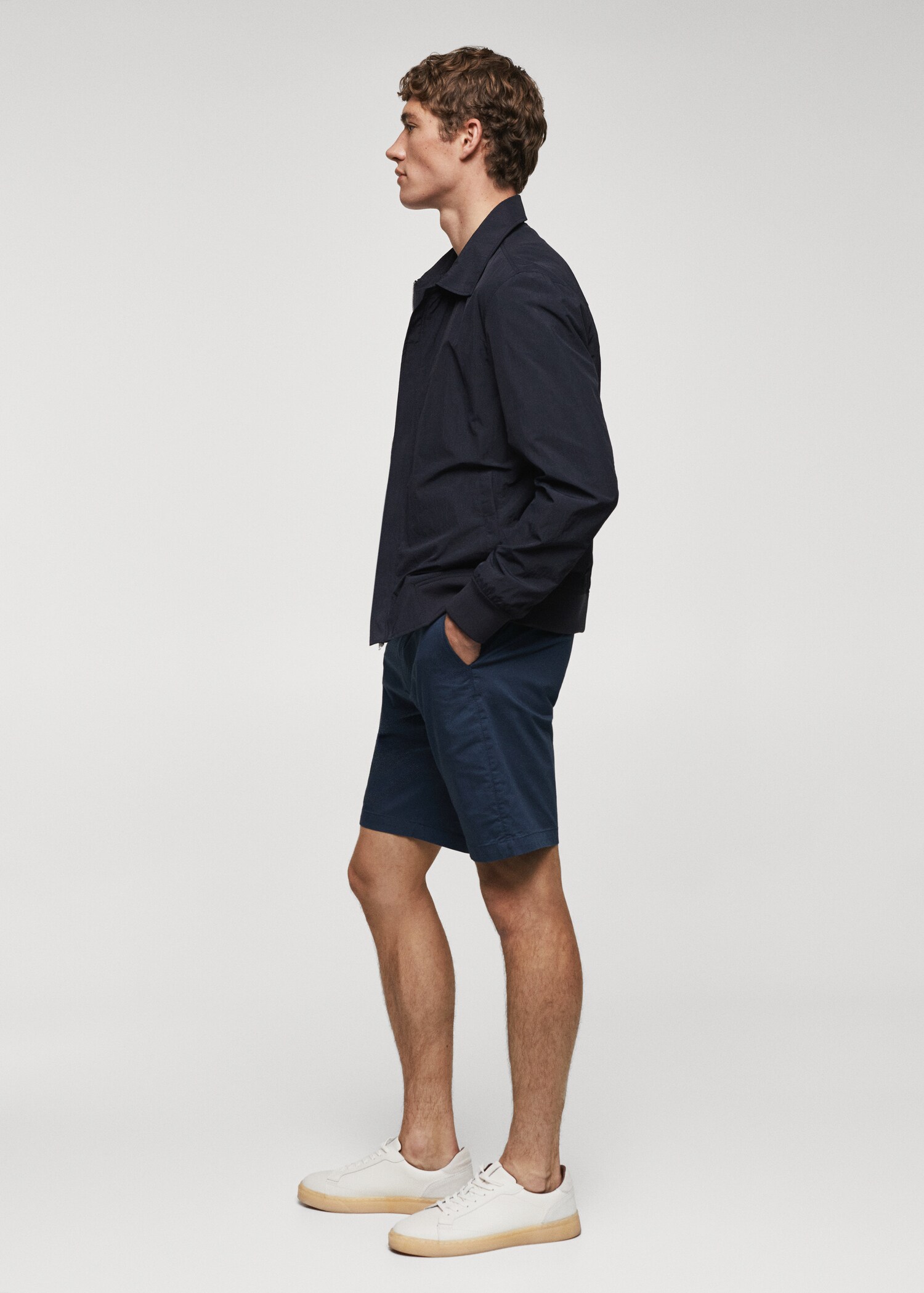 Bermuda slim-fit chino coton - Détail de l'article 2