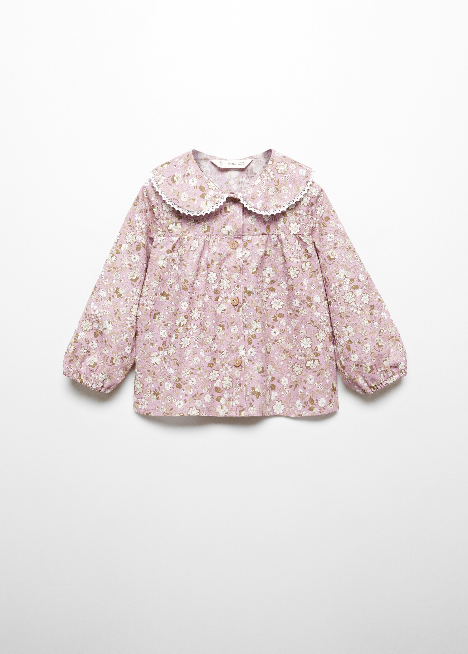 Bluse med blomstertrykk - Artikkel uten modell