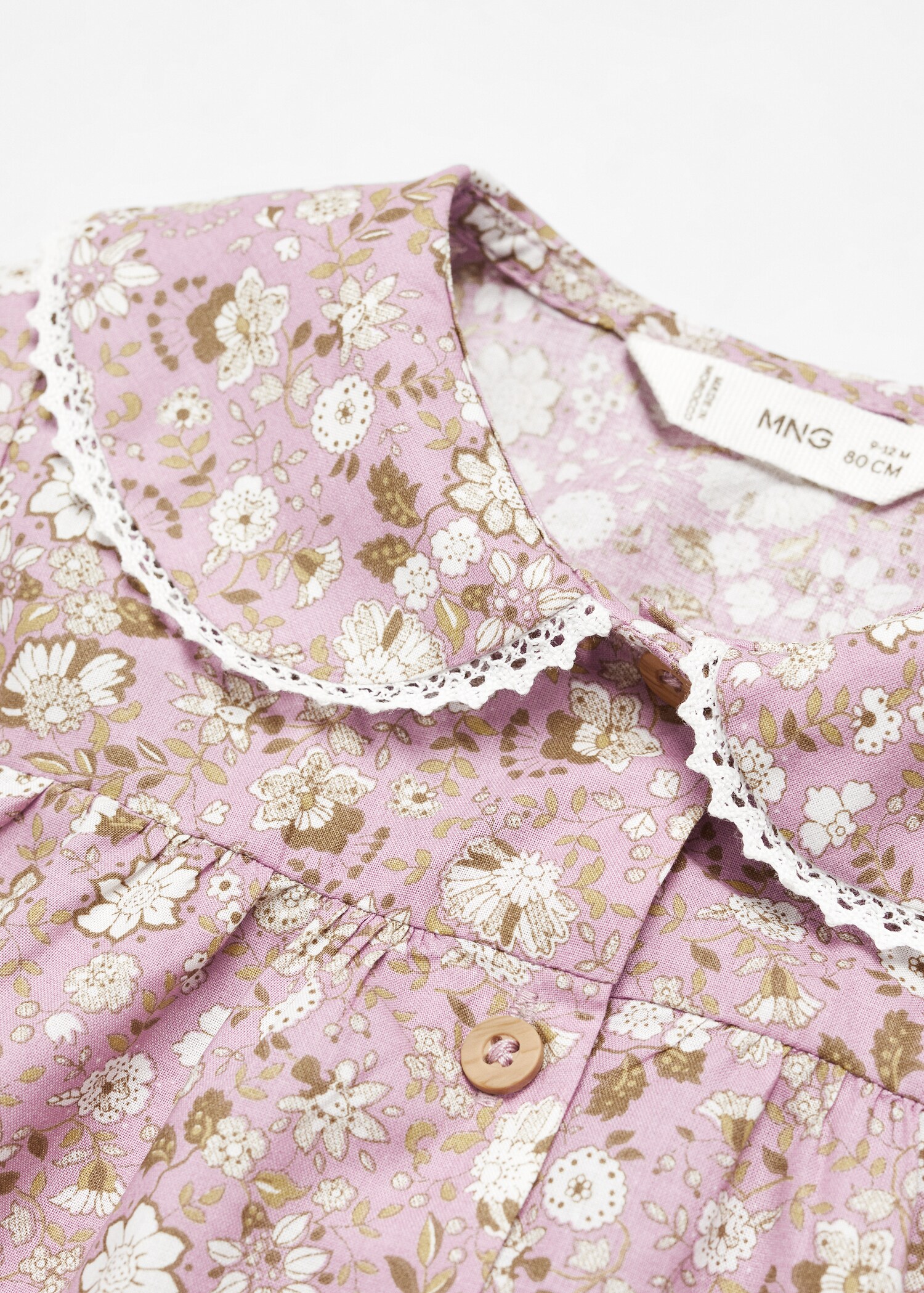 Bluse med blomstertrykk - Artikkeldetalj 8