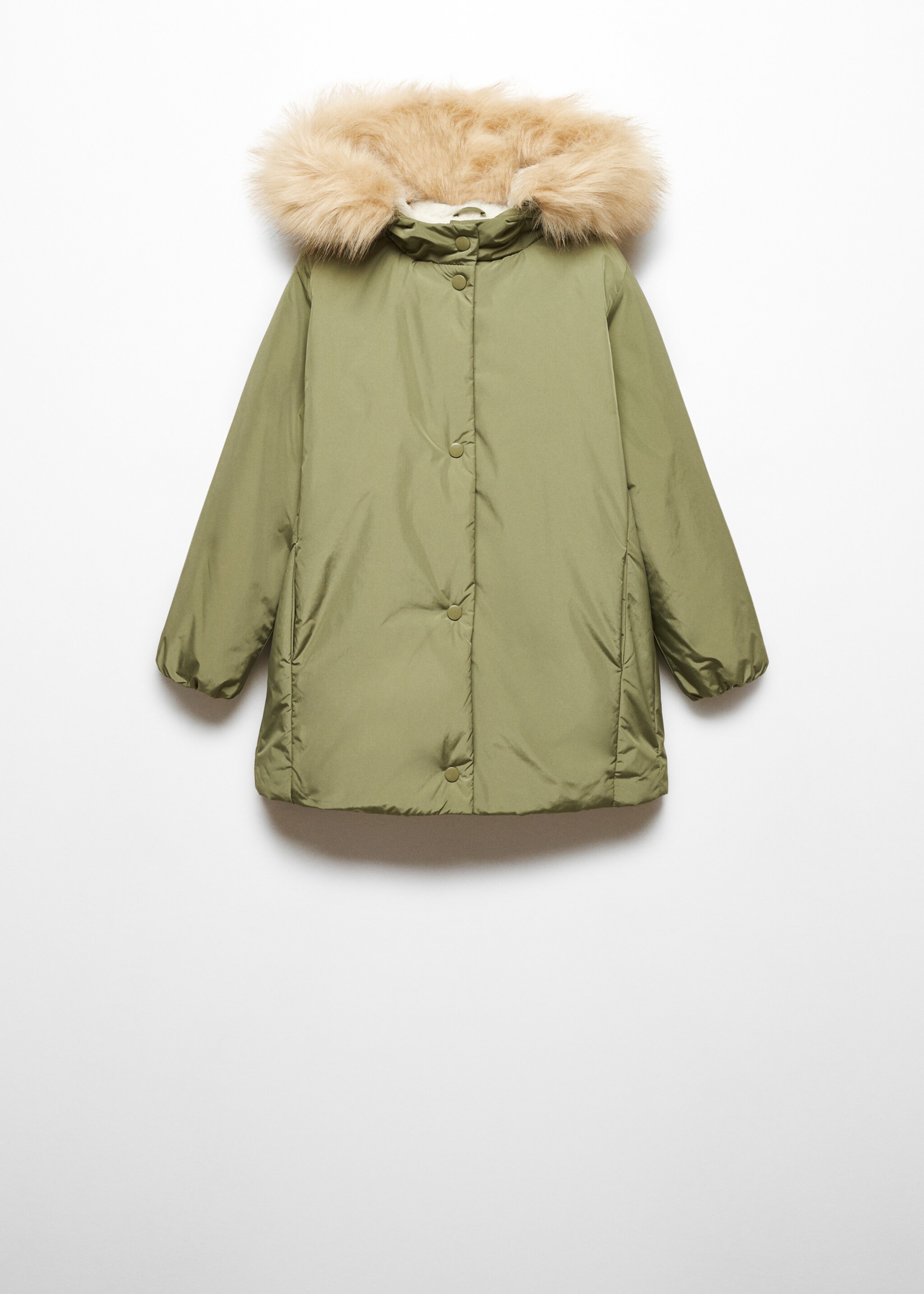 Anorak capucha pelo - Artículo sin modelo