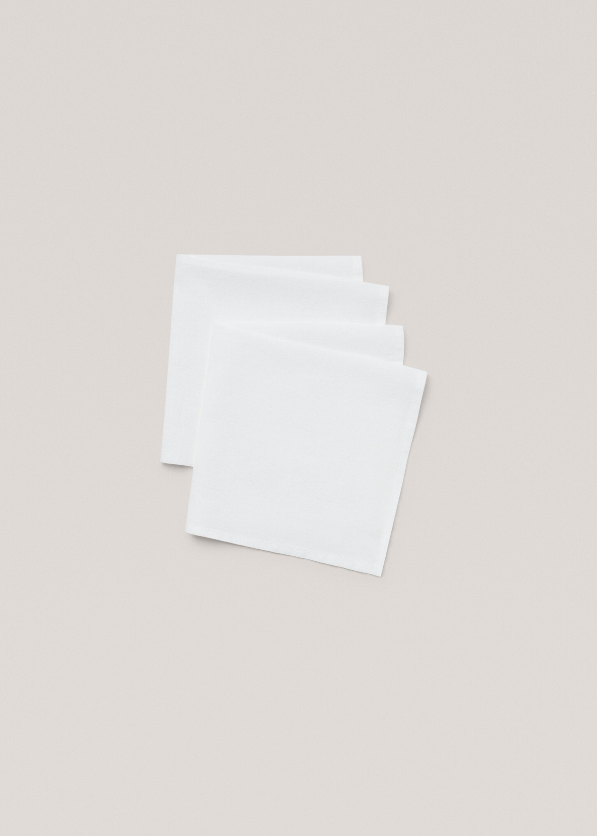 100% linen napkin 45x45cm - Details of the article 1