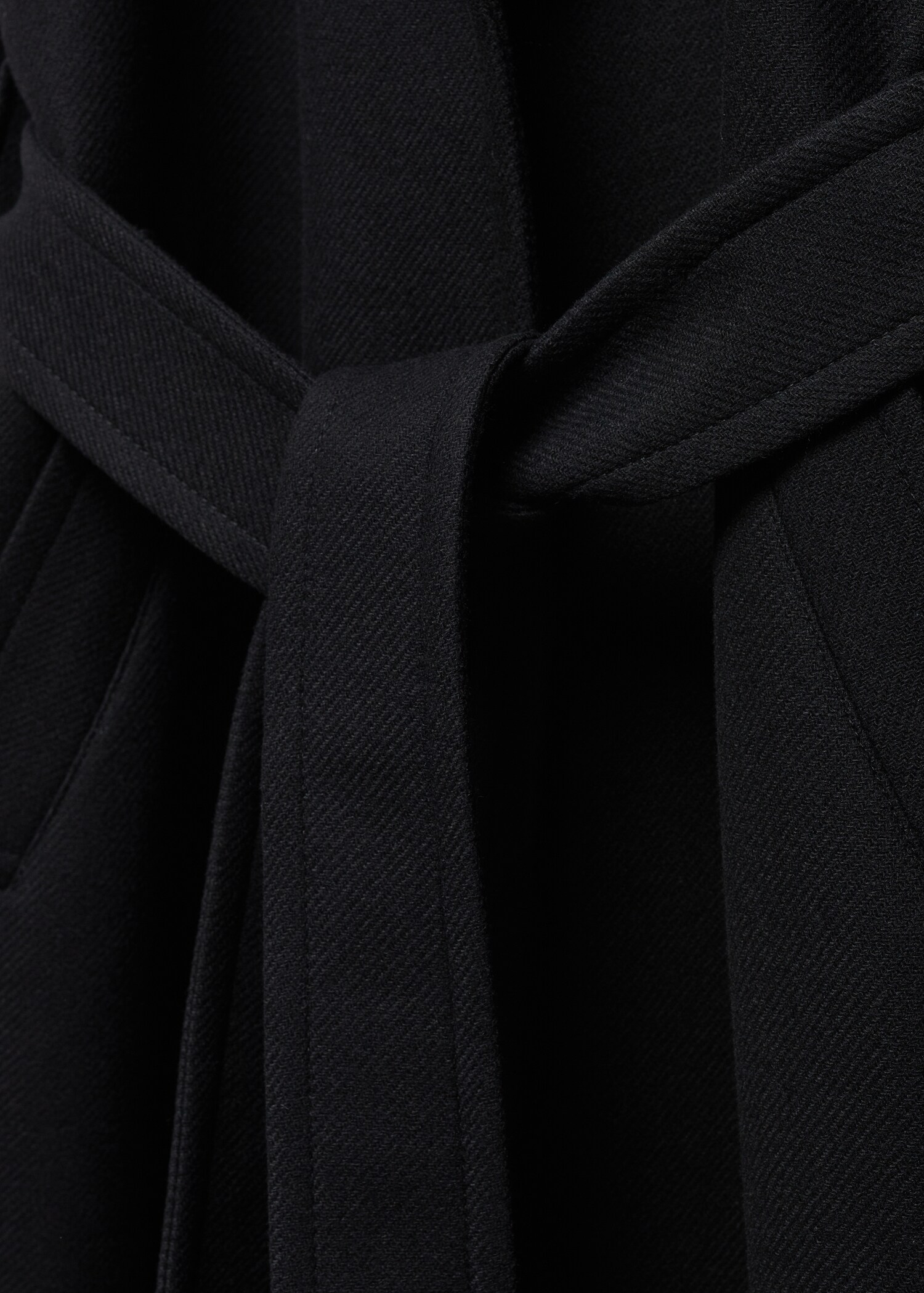 Manteau laine Manteco maxi revers - Détail de l'article 8