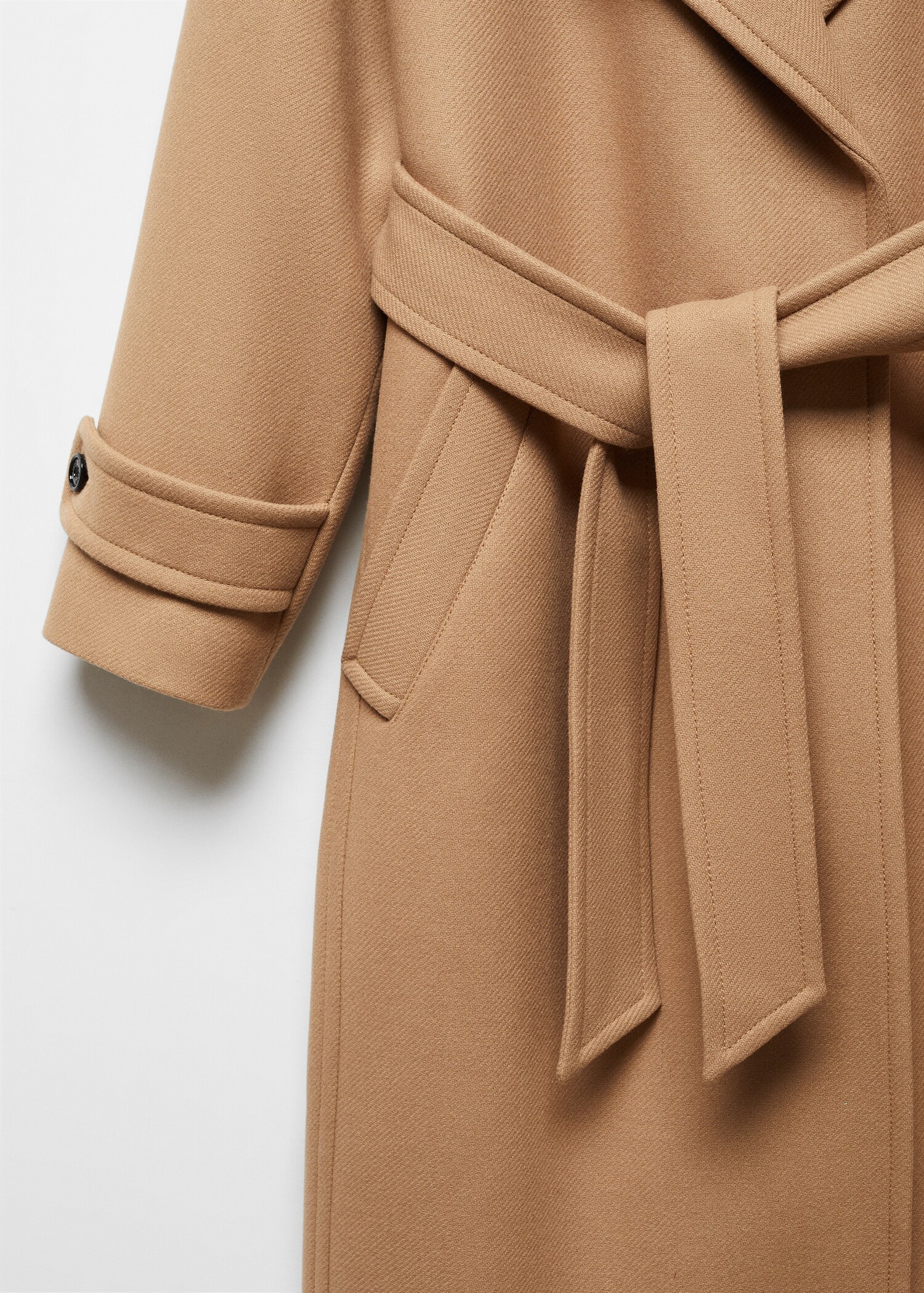 Abrigo lana manteco maxi solapas - Detalle del artículo 8