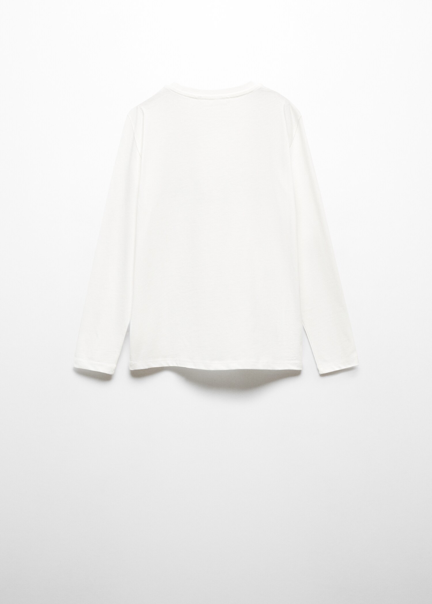 Printed long sleeve t-shirt - Reverse of the article