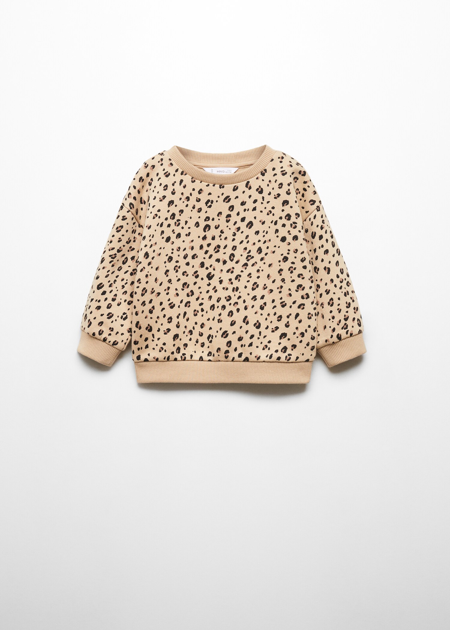 Sudadera algodón leopardo - Artículo sin modelo