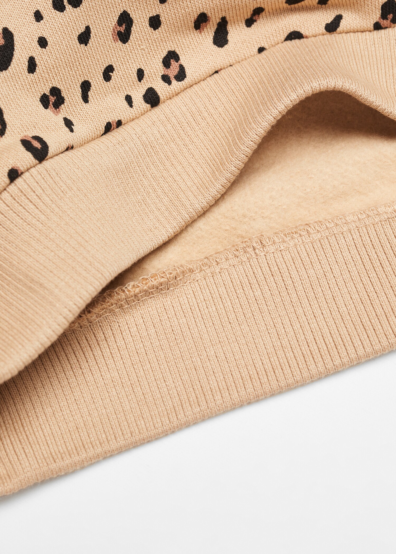 Sudadera algodón leopardo - Detalle del artículo 1