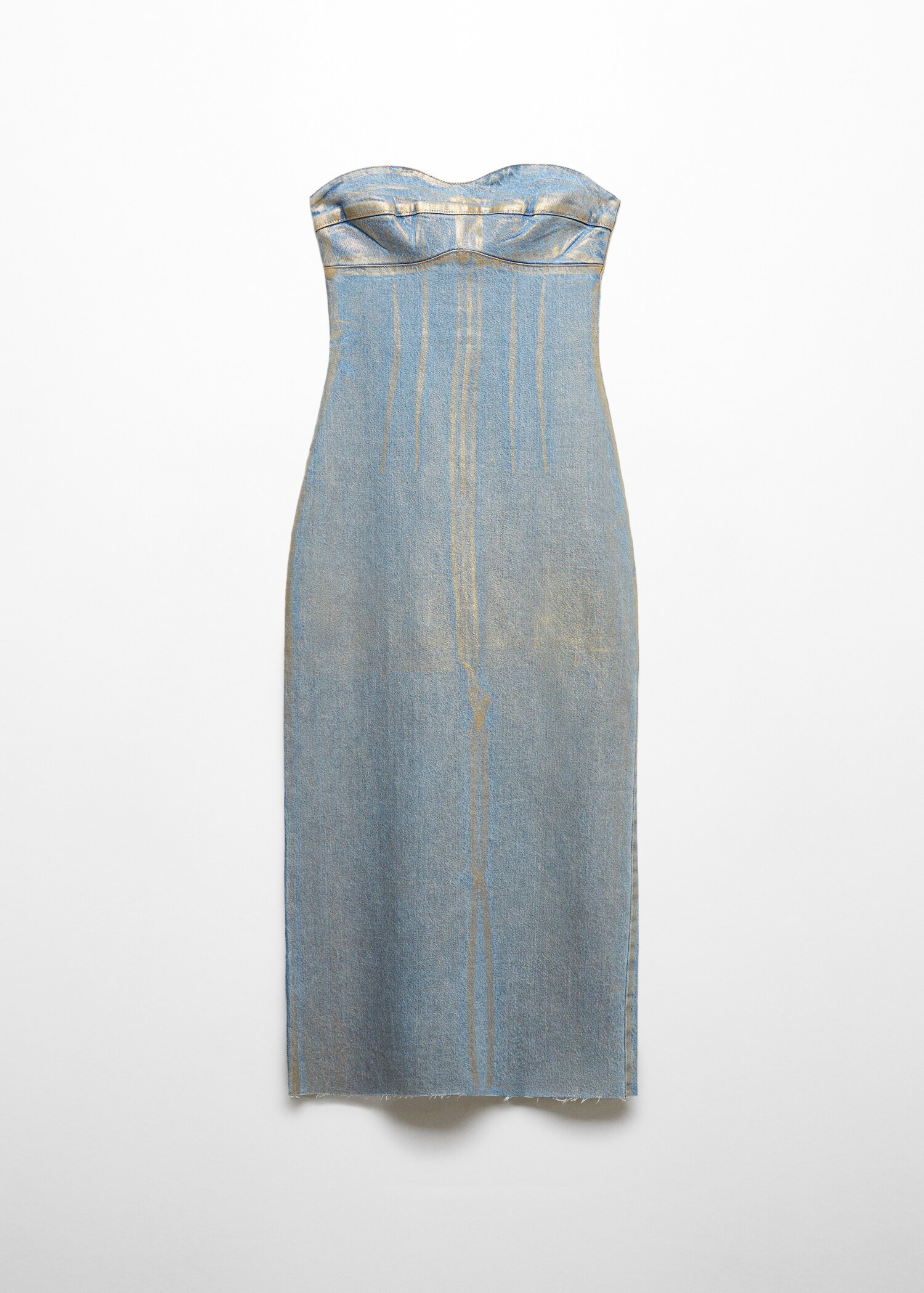 Vestido vaquero foil - Artículo sin modelo