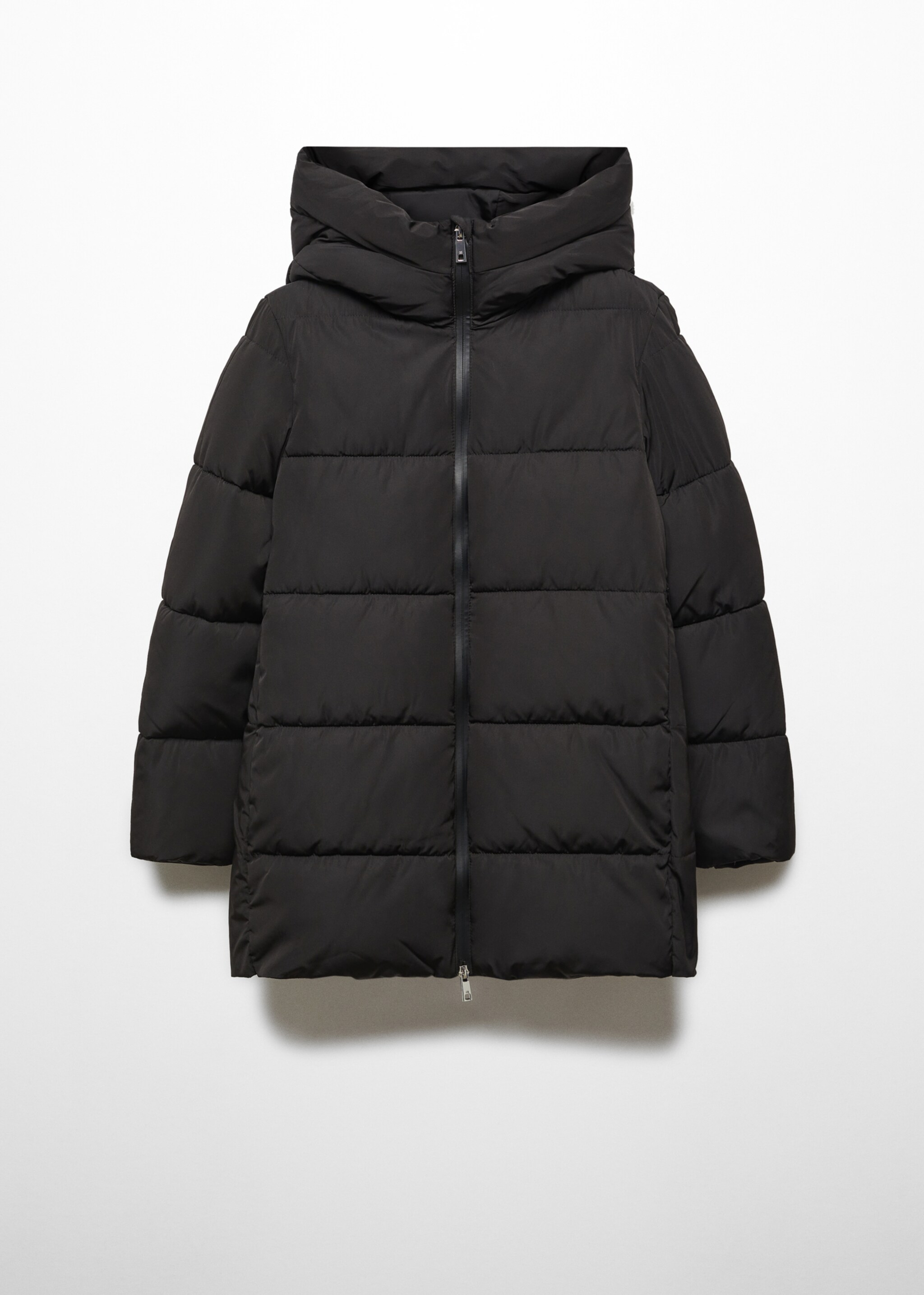 Hood quilted coat - Article without model