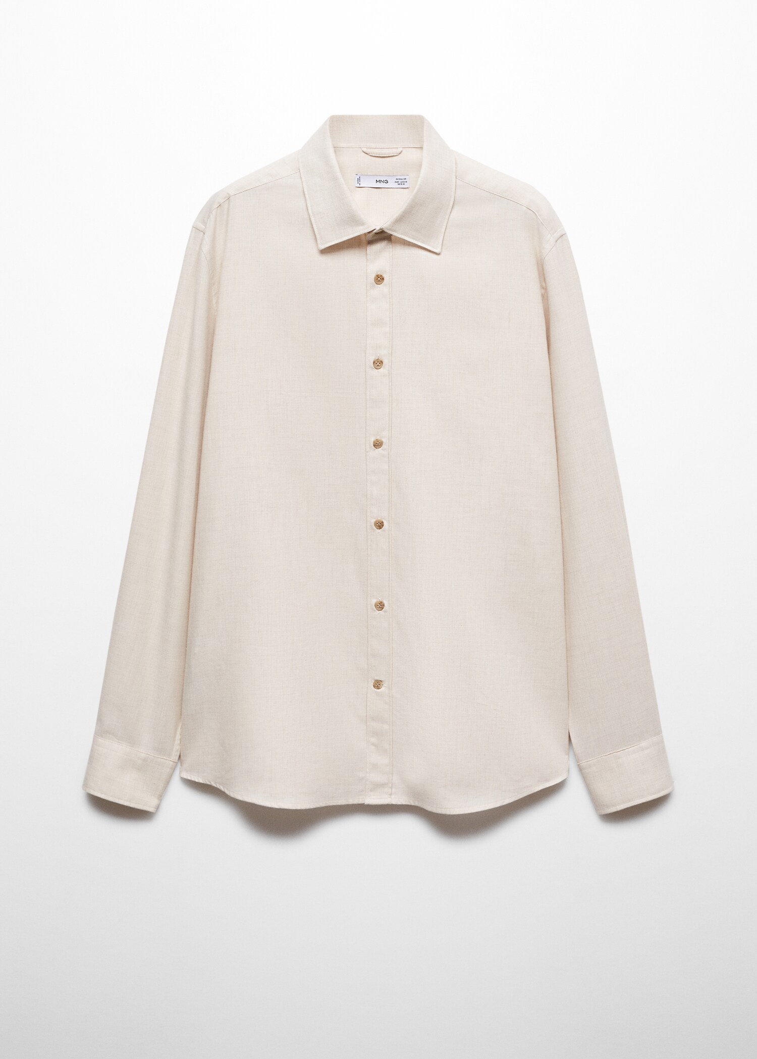 100% cotton fil-a-fil shirt - Article without model