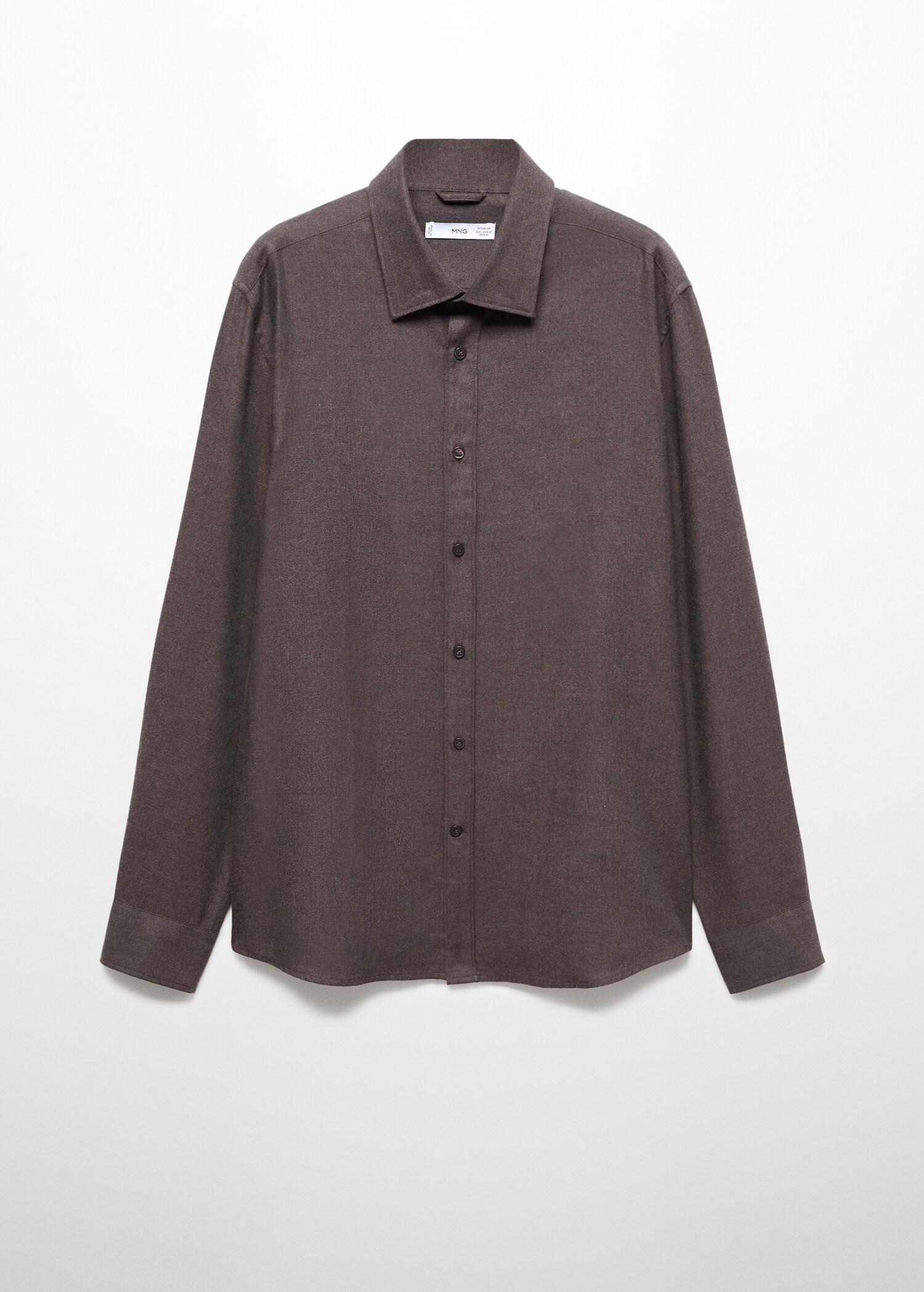 100% cotton fil-a-fil shirt - Article without model